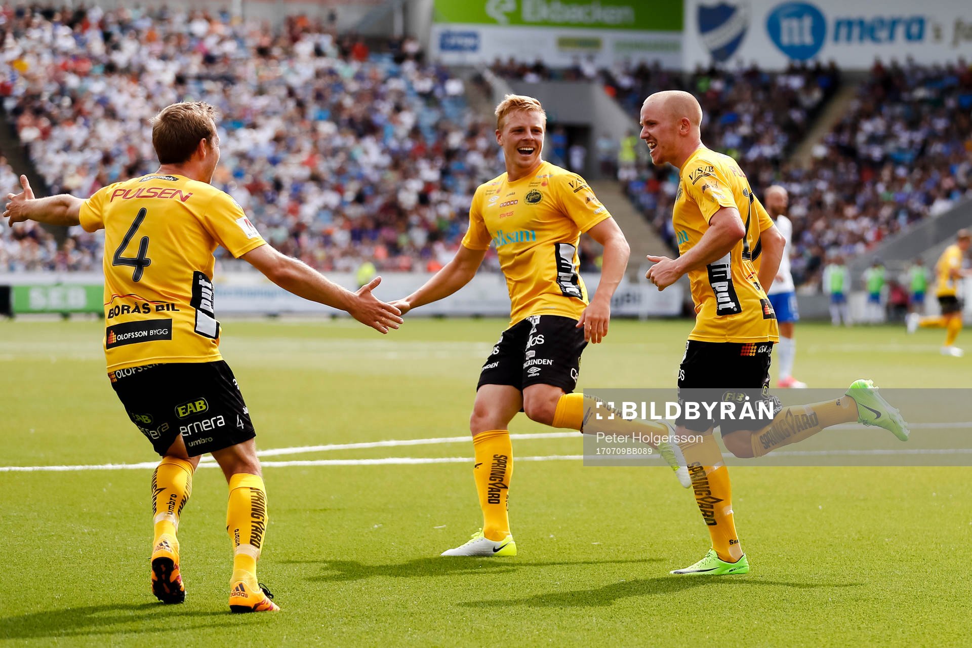 Elfsborgs Simon Lundevall jublar