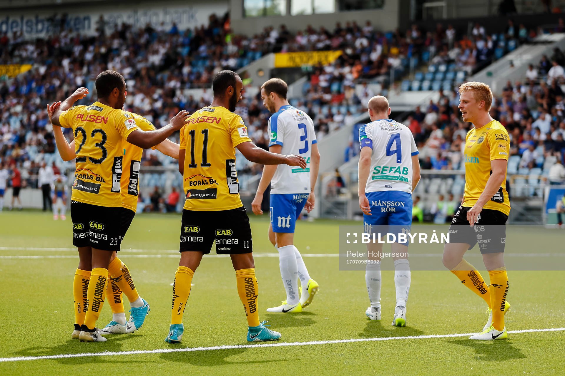 Elfsborgs Alex Dyer jublar