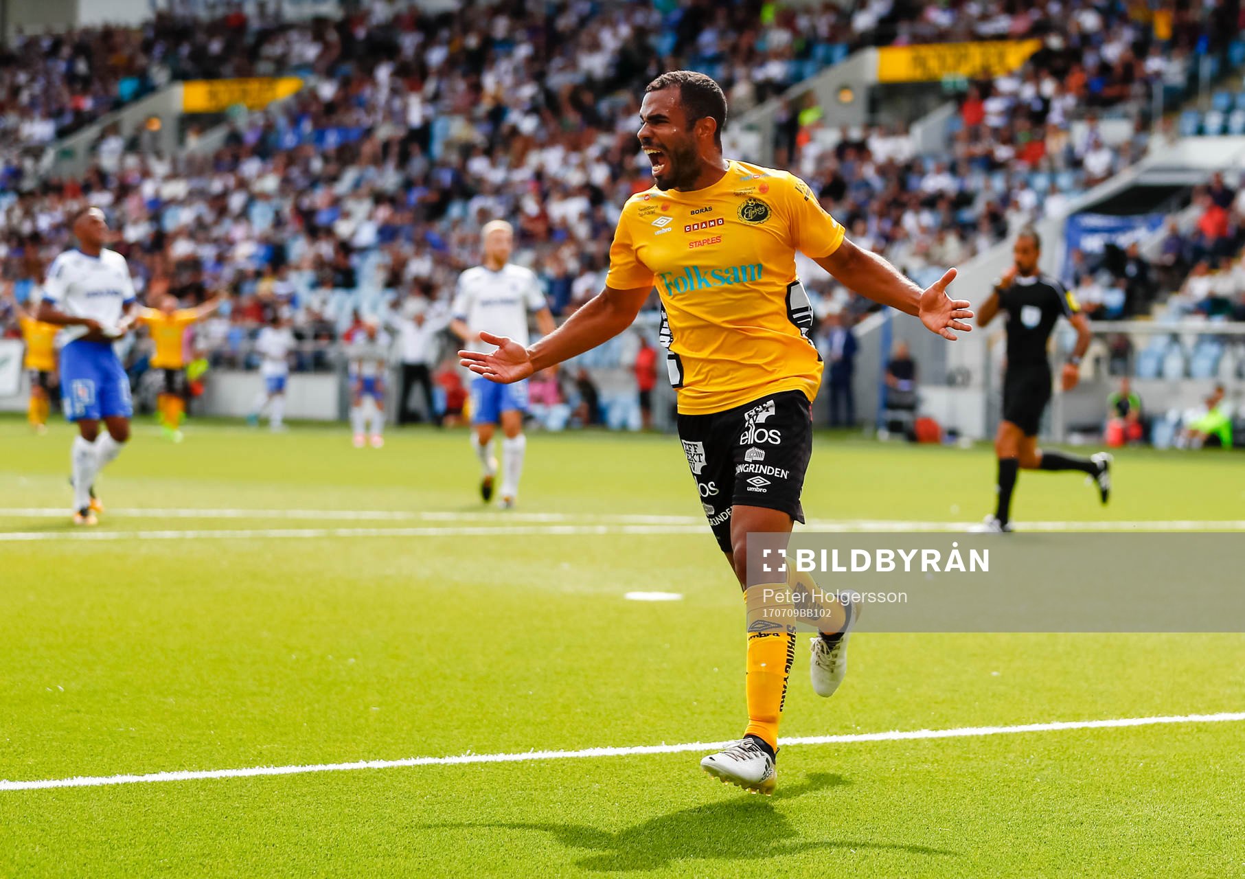 Elfsborgs Alex Dyer jublar