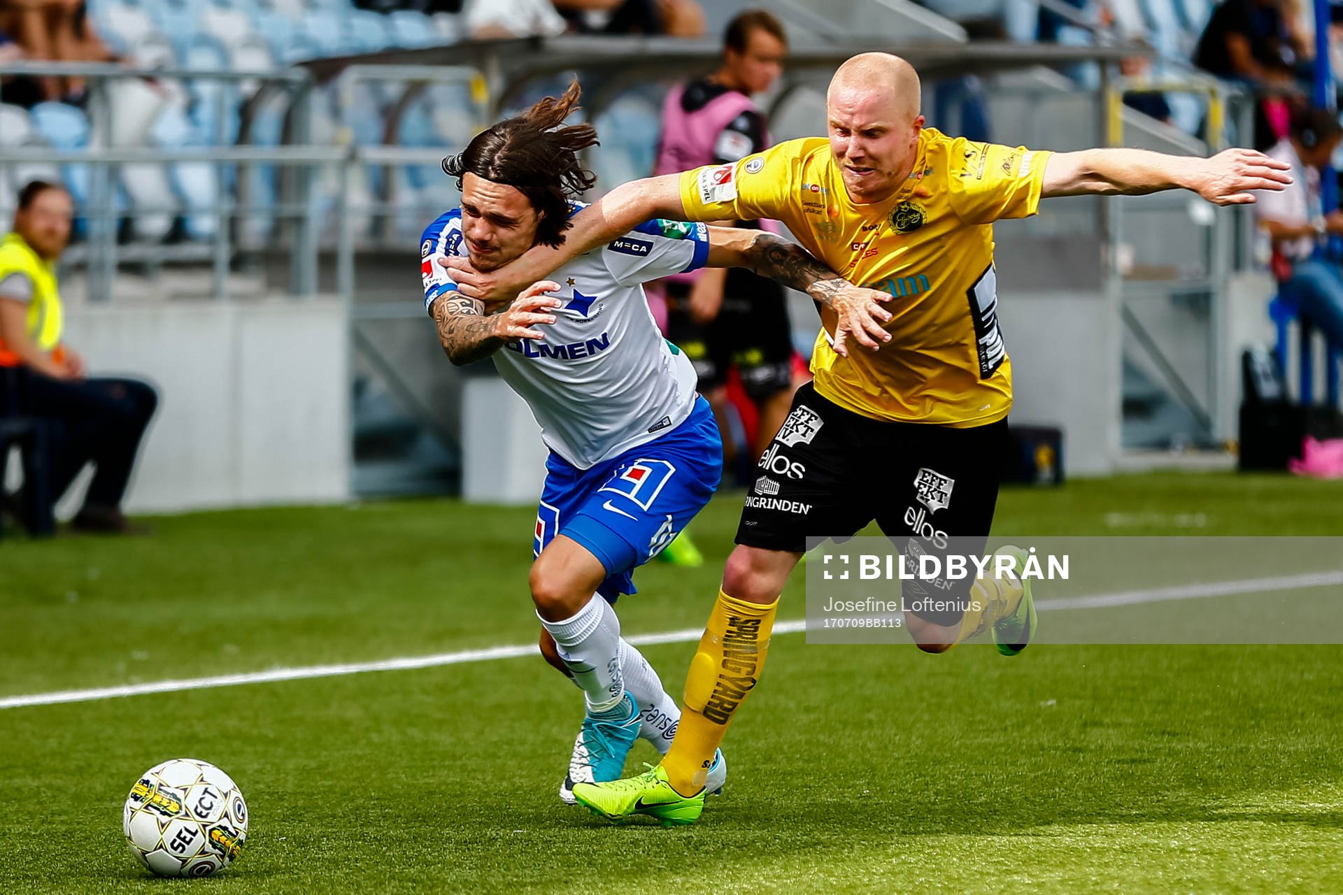 Norrköpings David Moberg Karlsson och Elfsborgs Simon