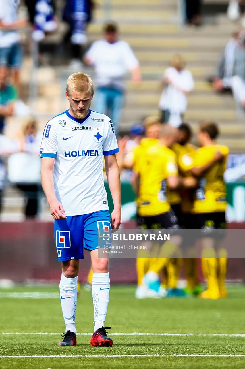Norrköpings Karl Holmberg deppar