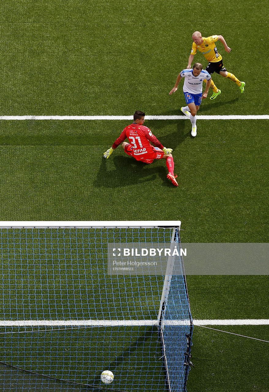 Mål 1-0 av Elfsborgs Simon Lundevall