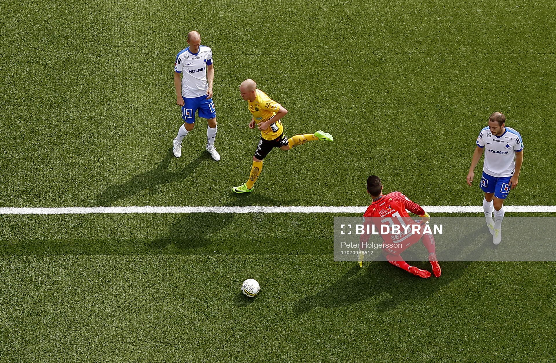 Mål 1-0 av Elfsborgs Simon Lundevall