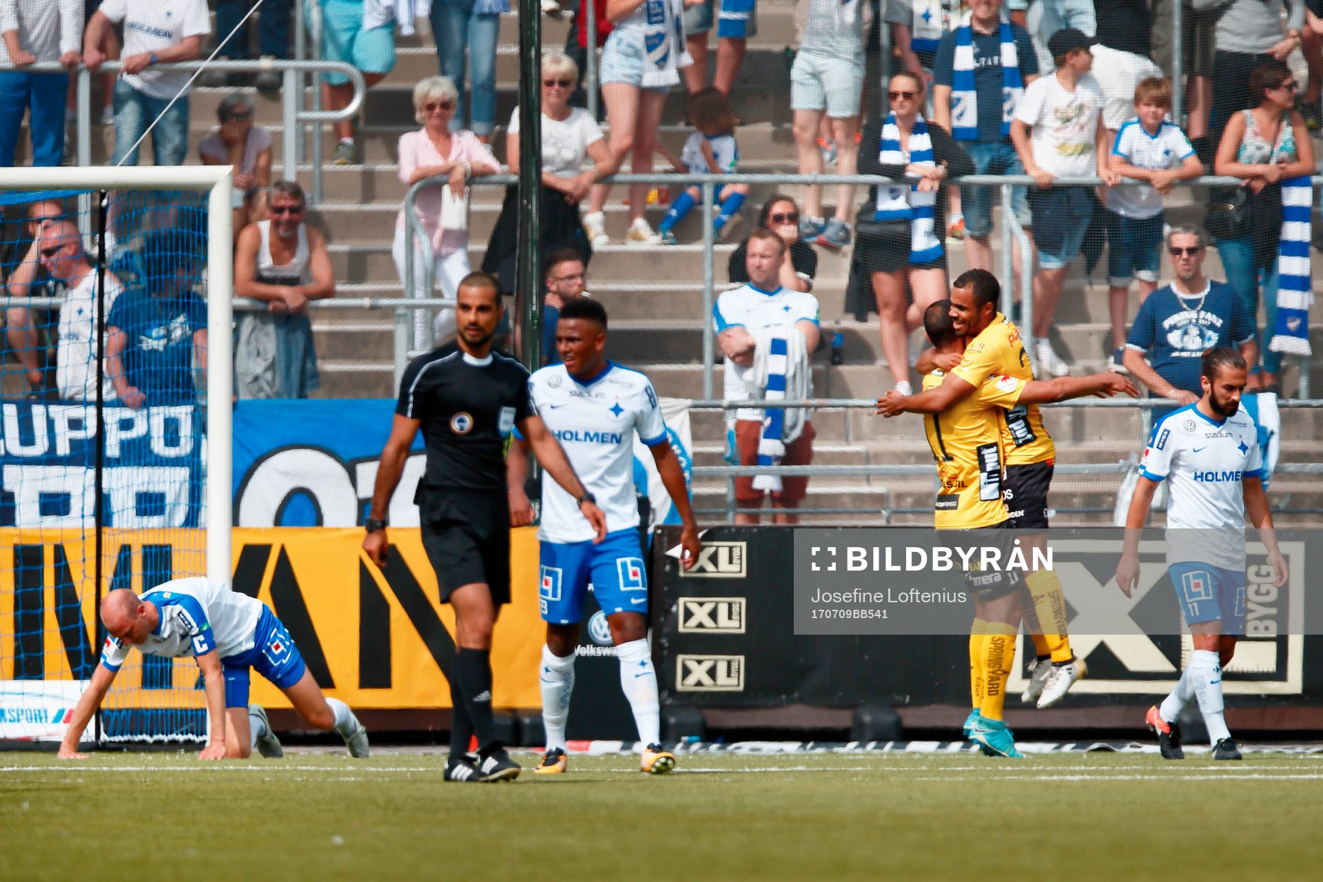 Elfsborgs Alex Dyer jublar