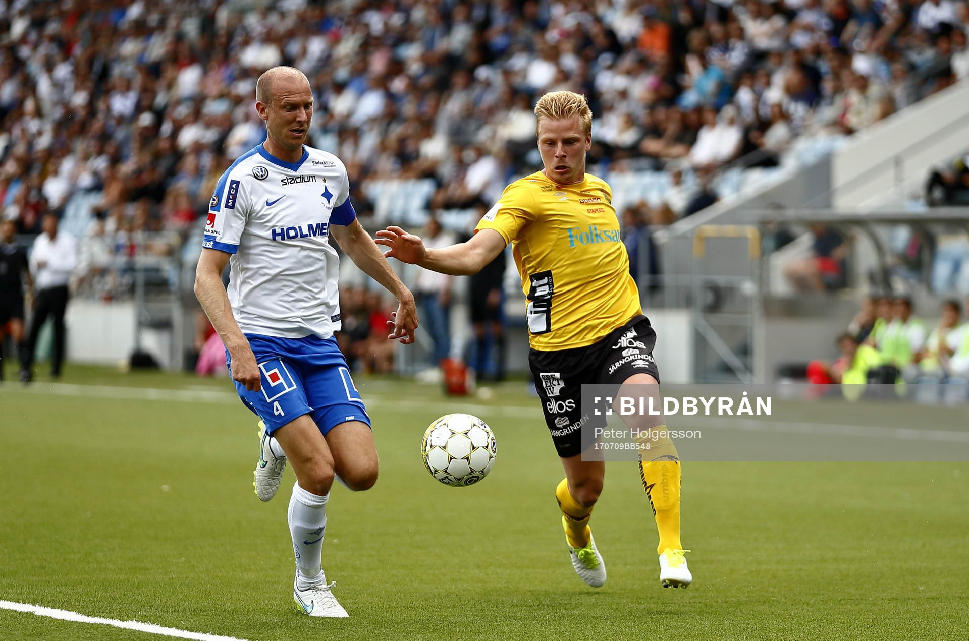 Norrköpings Andreas Johansson och Elfsborgs Per Frick