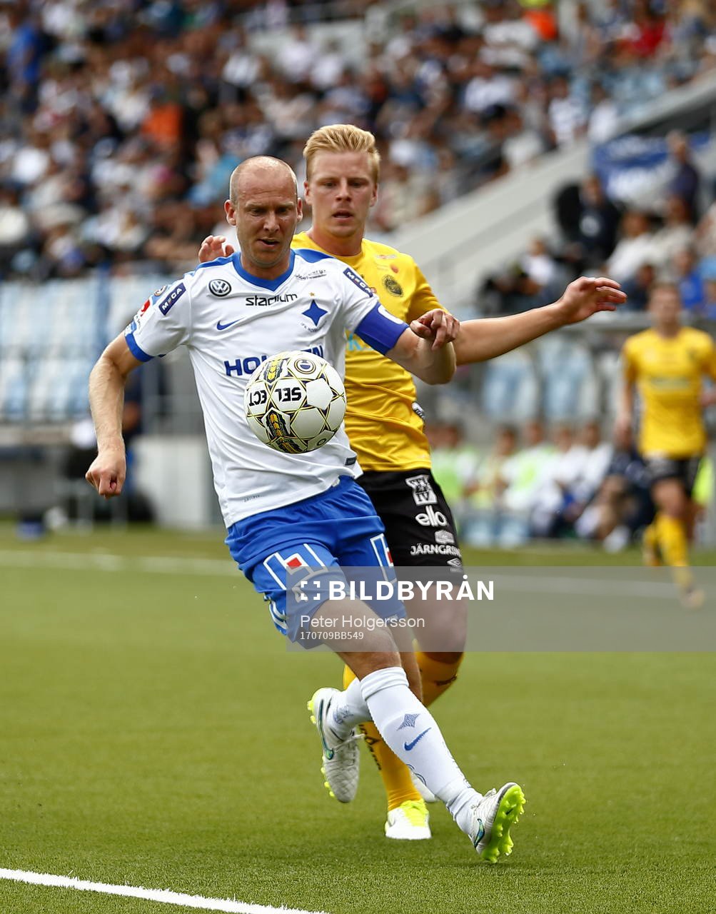 Norrköpings Andreas Johansson och Elfsborgs Per Frick