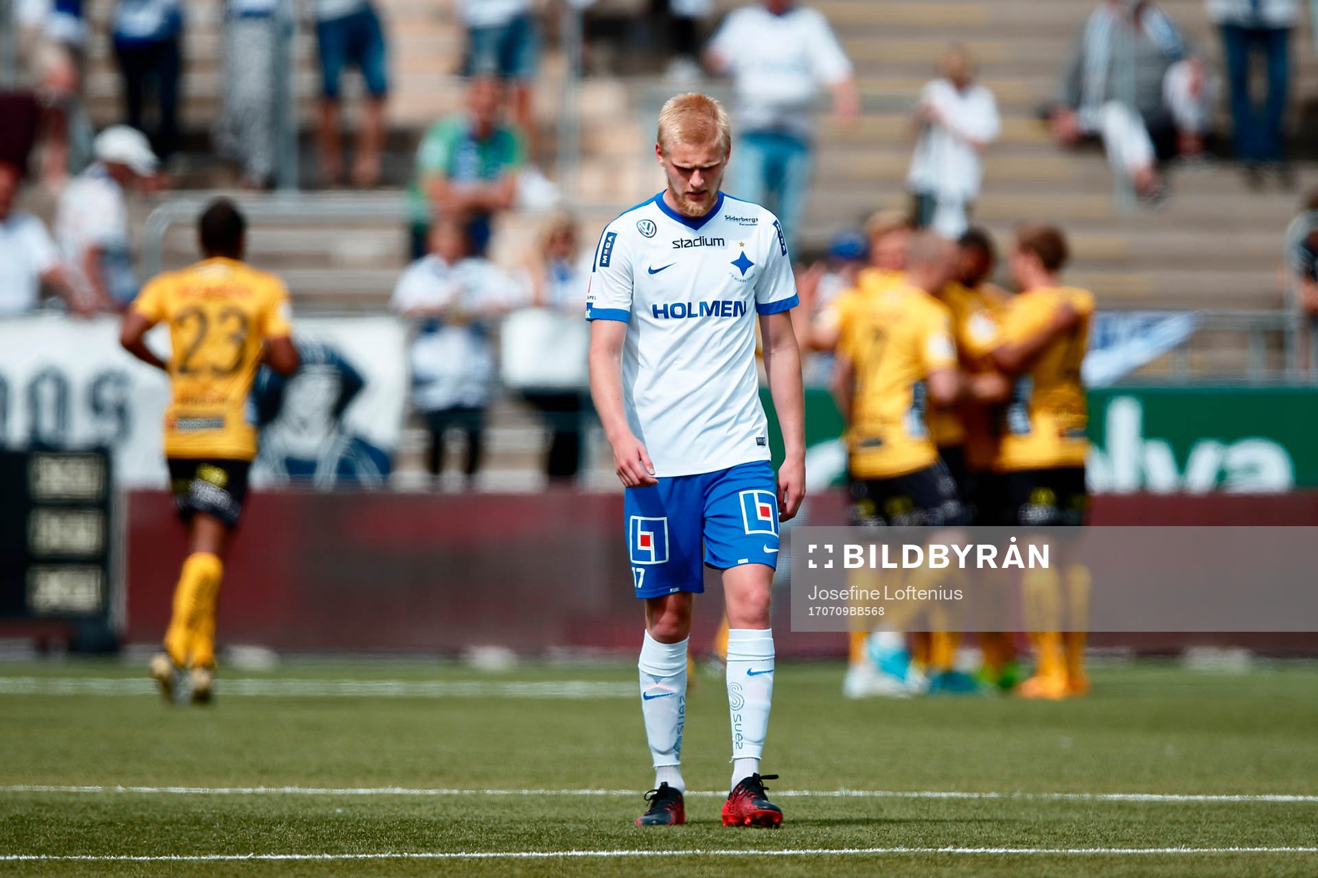 Norrköpings Kalle Holmberg deppar och Elfsborg jublar