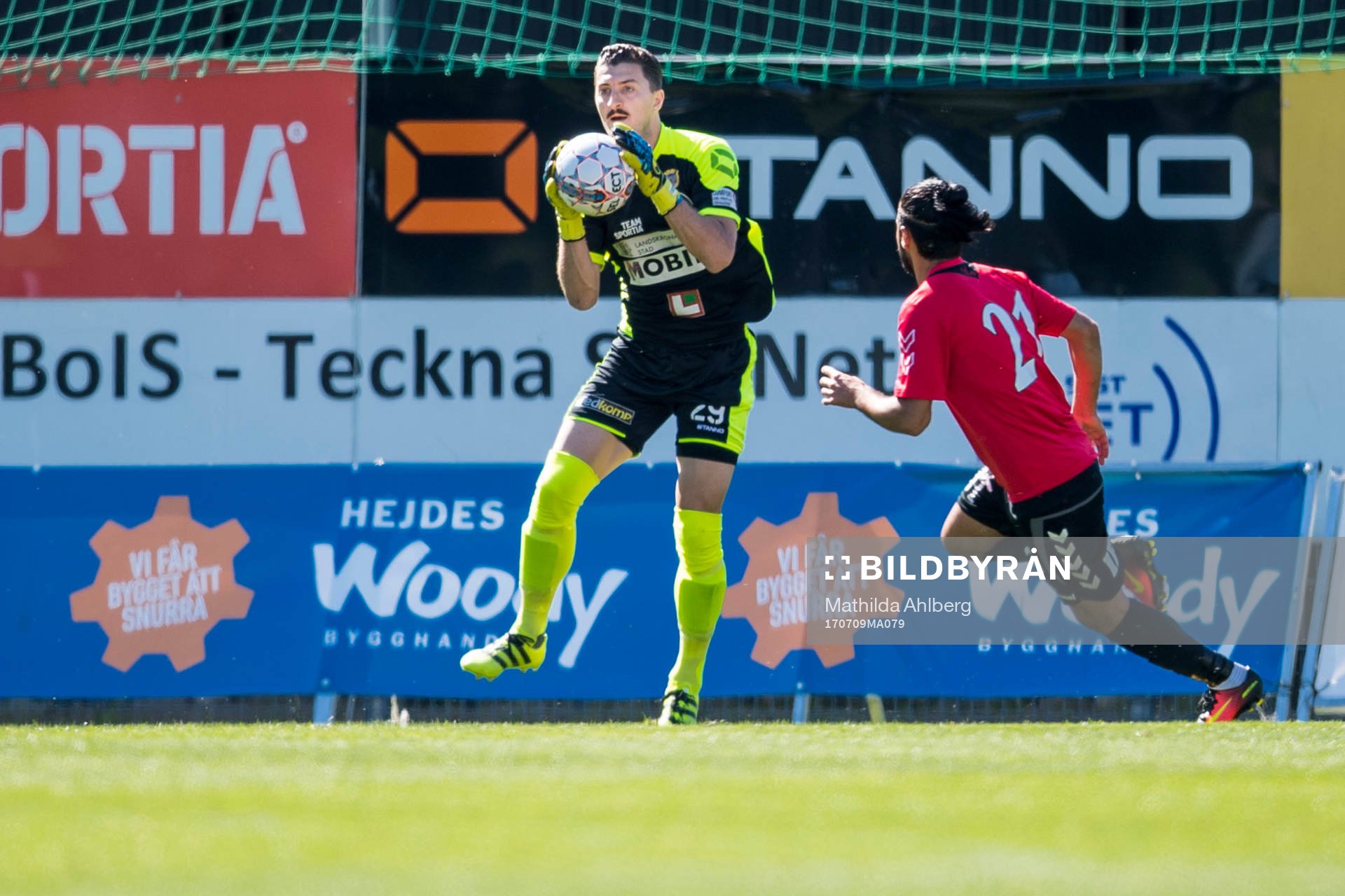 Landskronas målvakt Ivo Vazgec