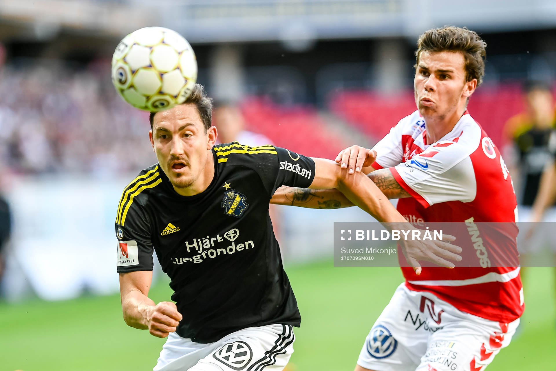 s Stefan Ishizaki och Kalmars Herman Hallberg