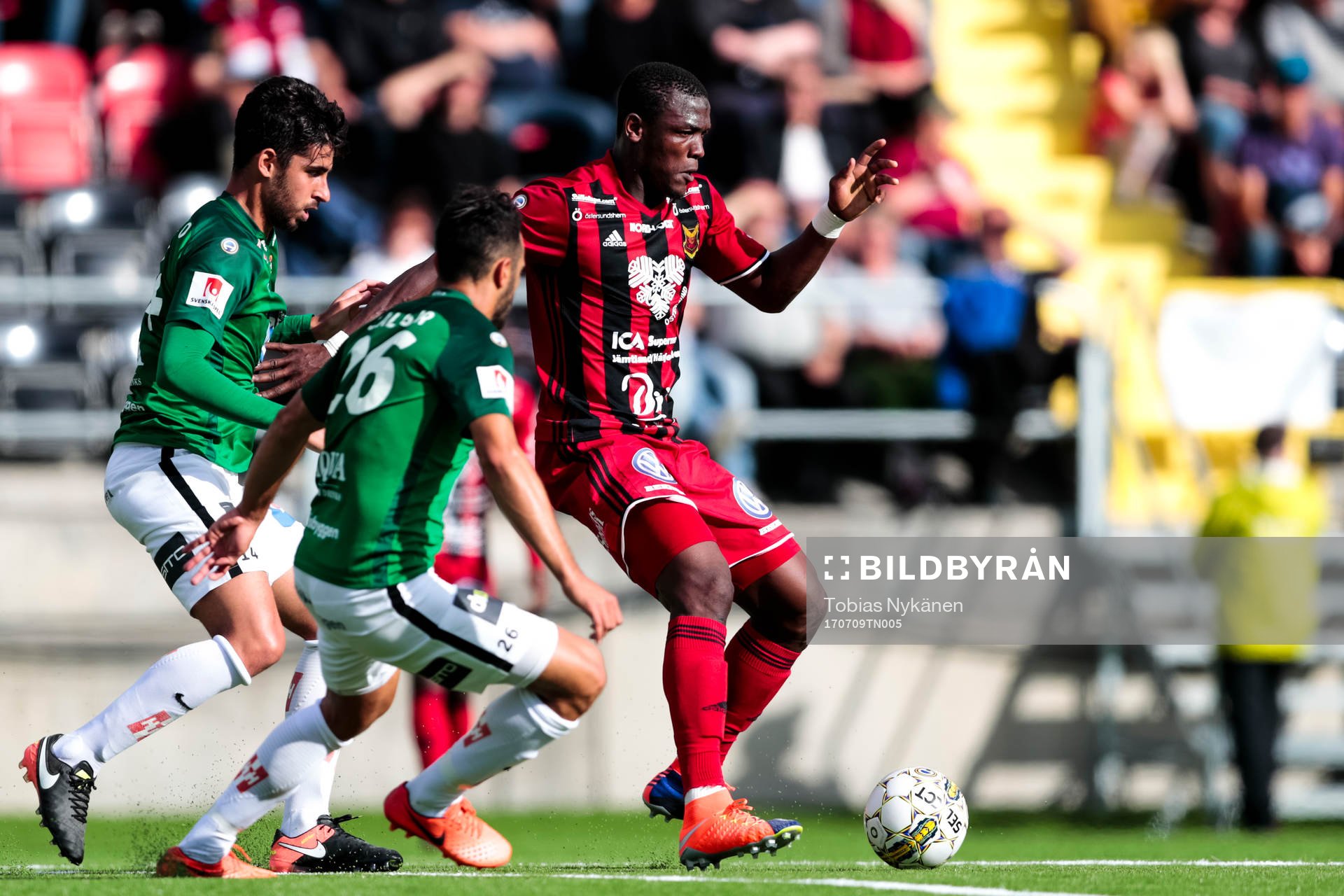 Östersunds Salisu Abdullahi Gero och Jönköpings André