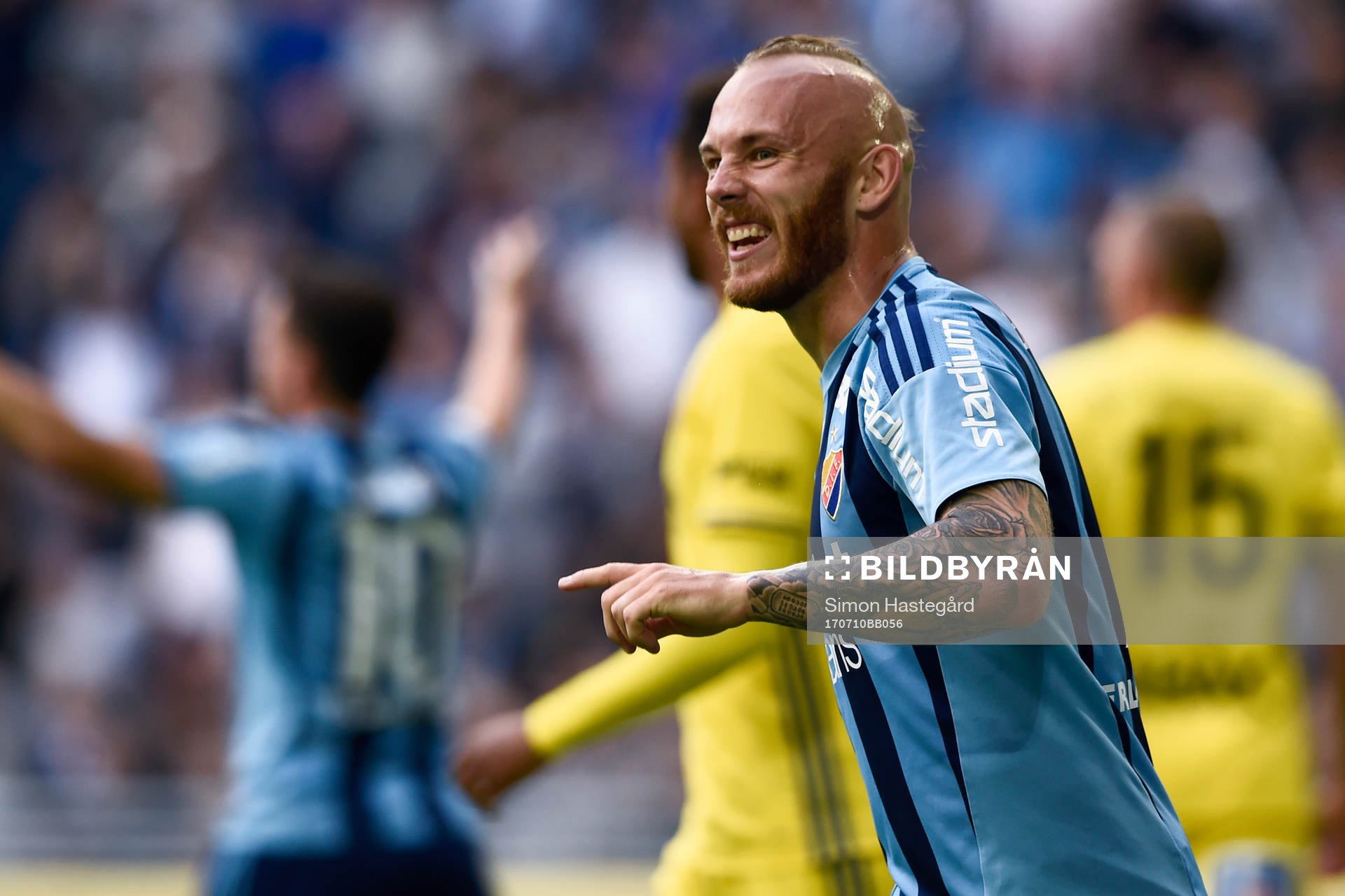 Djurgårdens Magnus Eriksson deppar