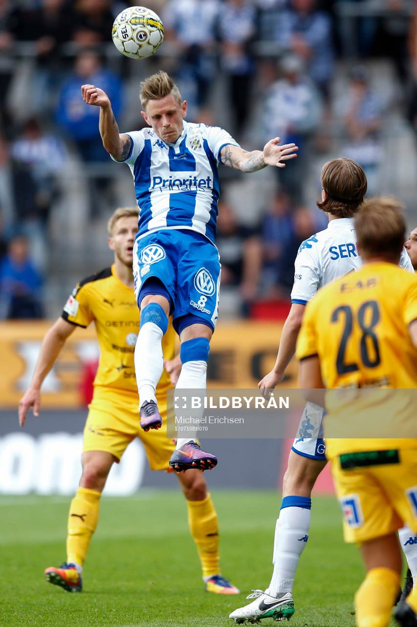 IFK Göteborgs Sören Rieks nickar