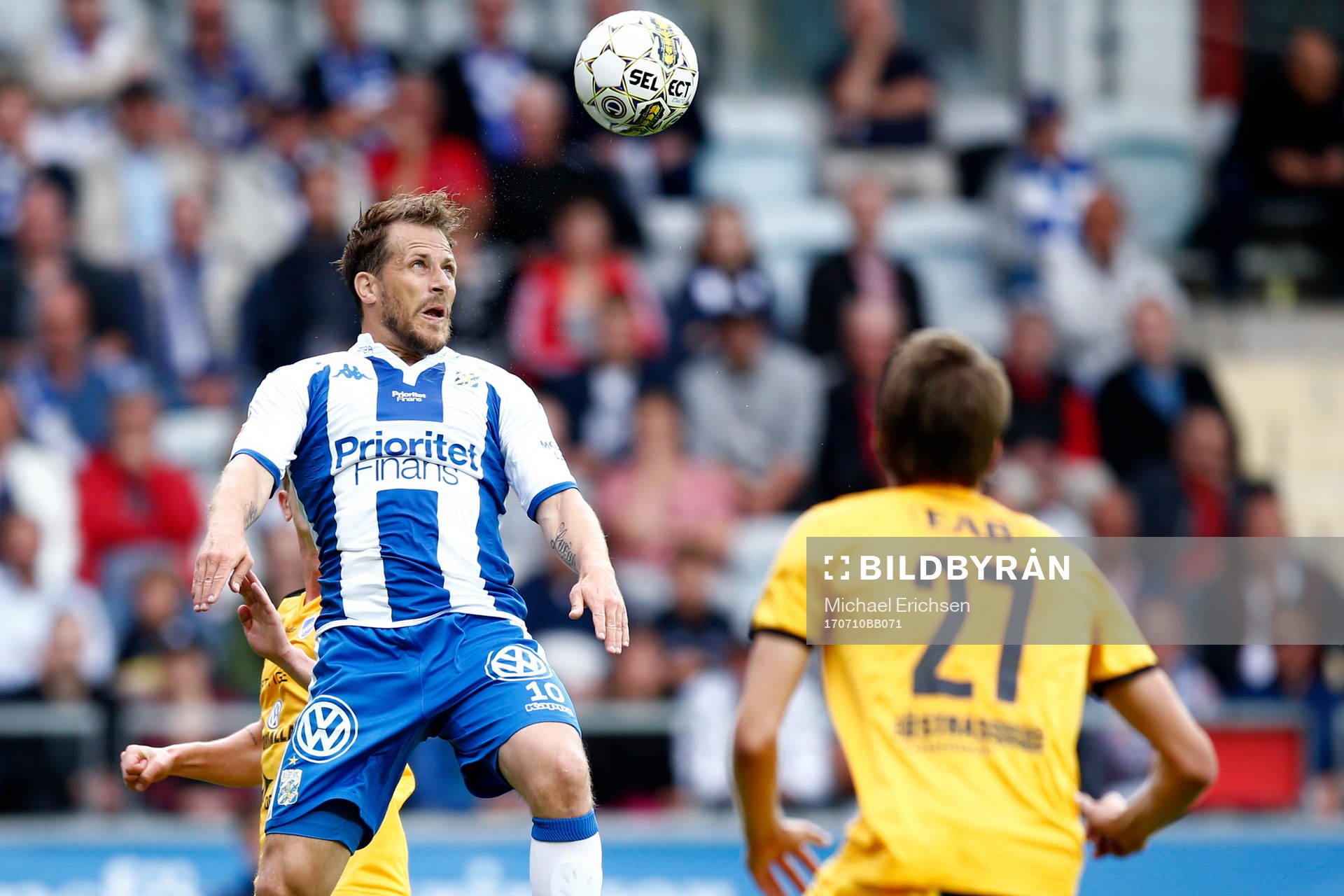 IFK Göteborgs Tobias Hysen nickar