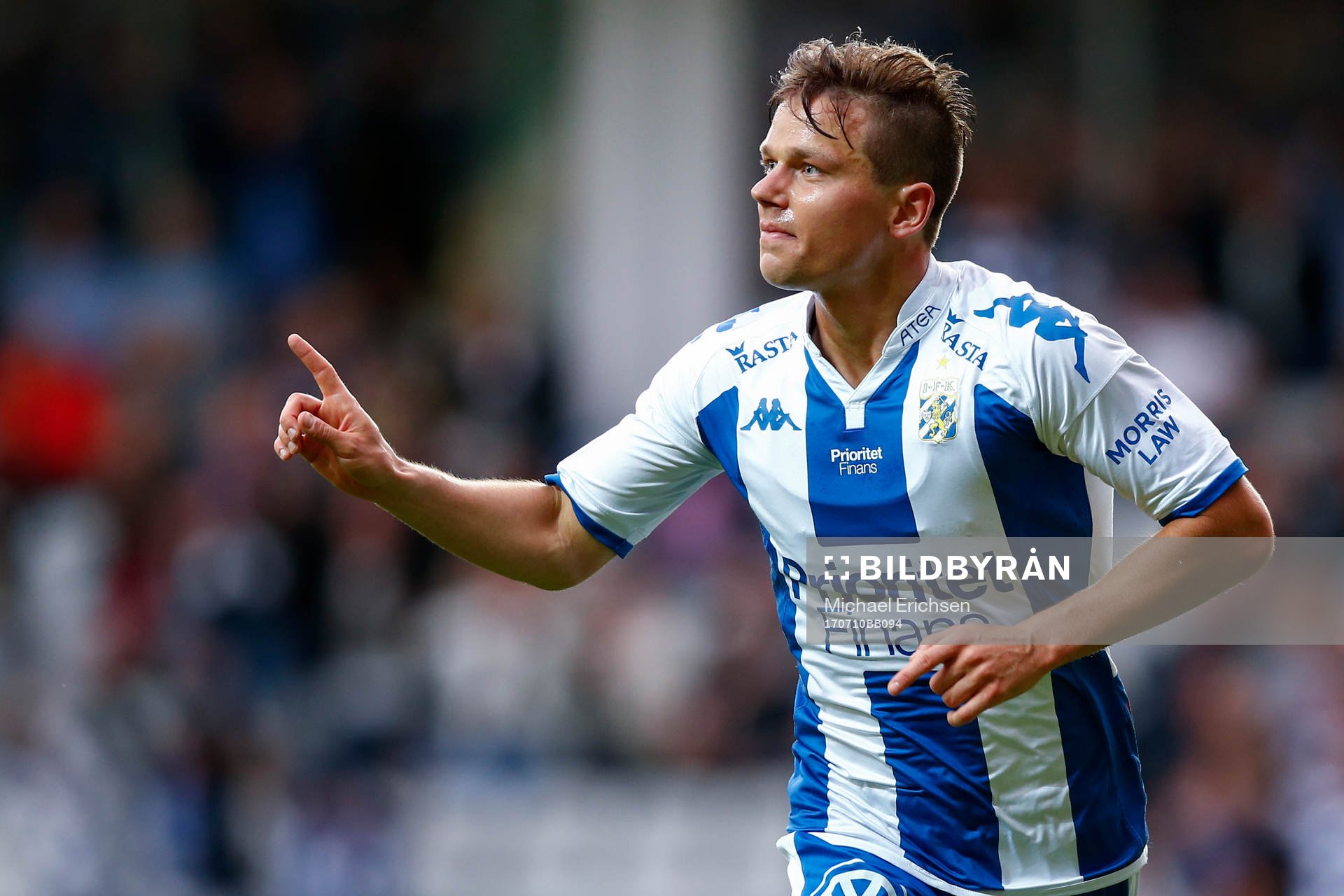 IFK Göteborgs Mads Albaek jublar