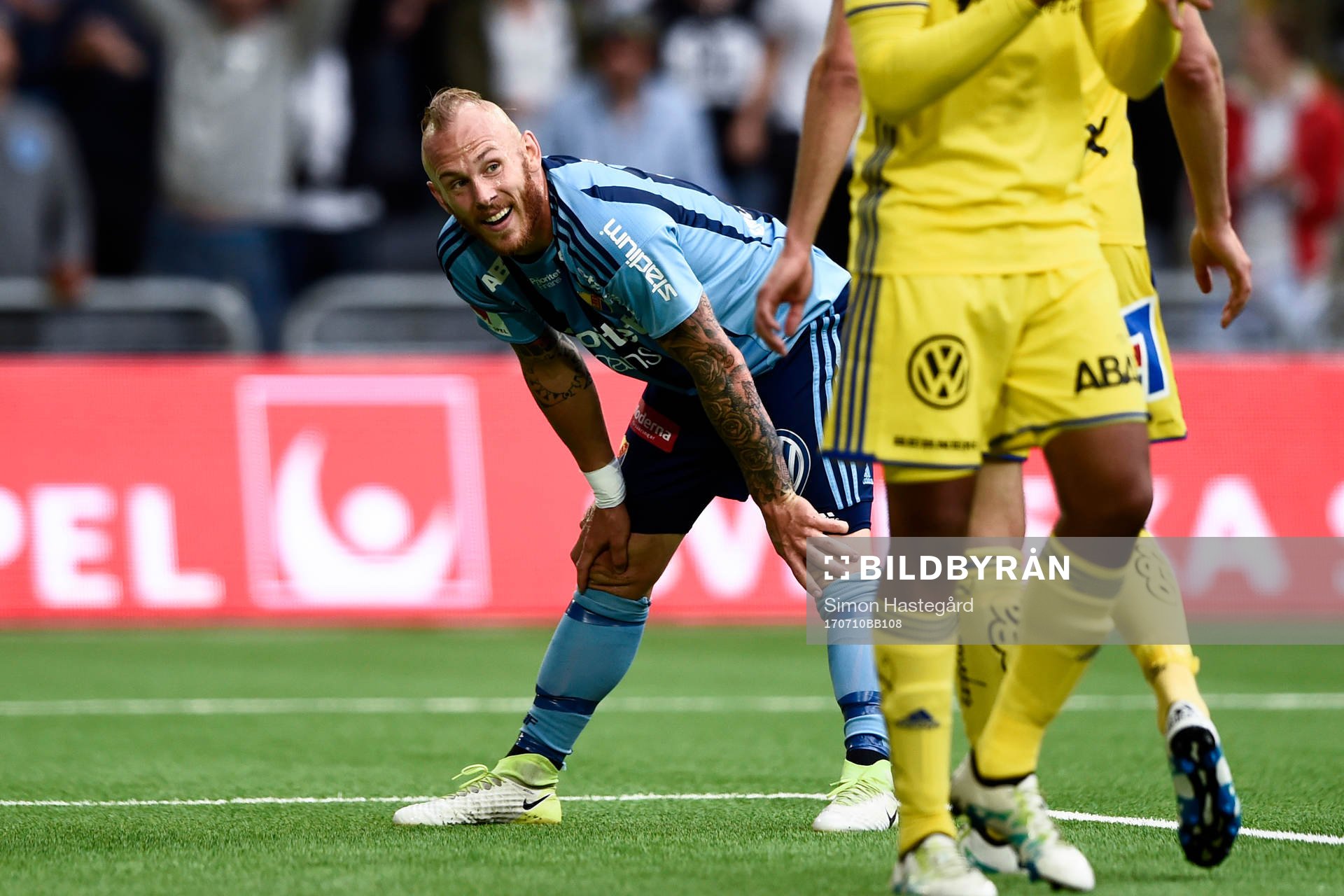 Djurgårdens Magnus Eriksson deppar