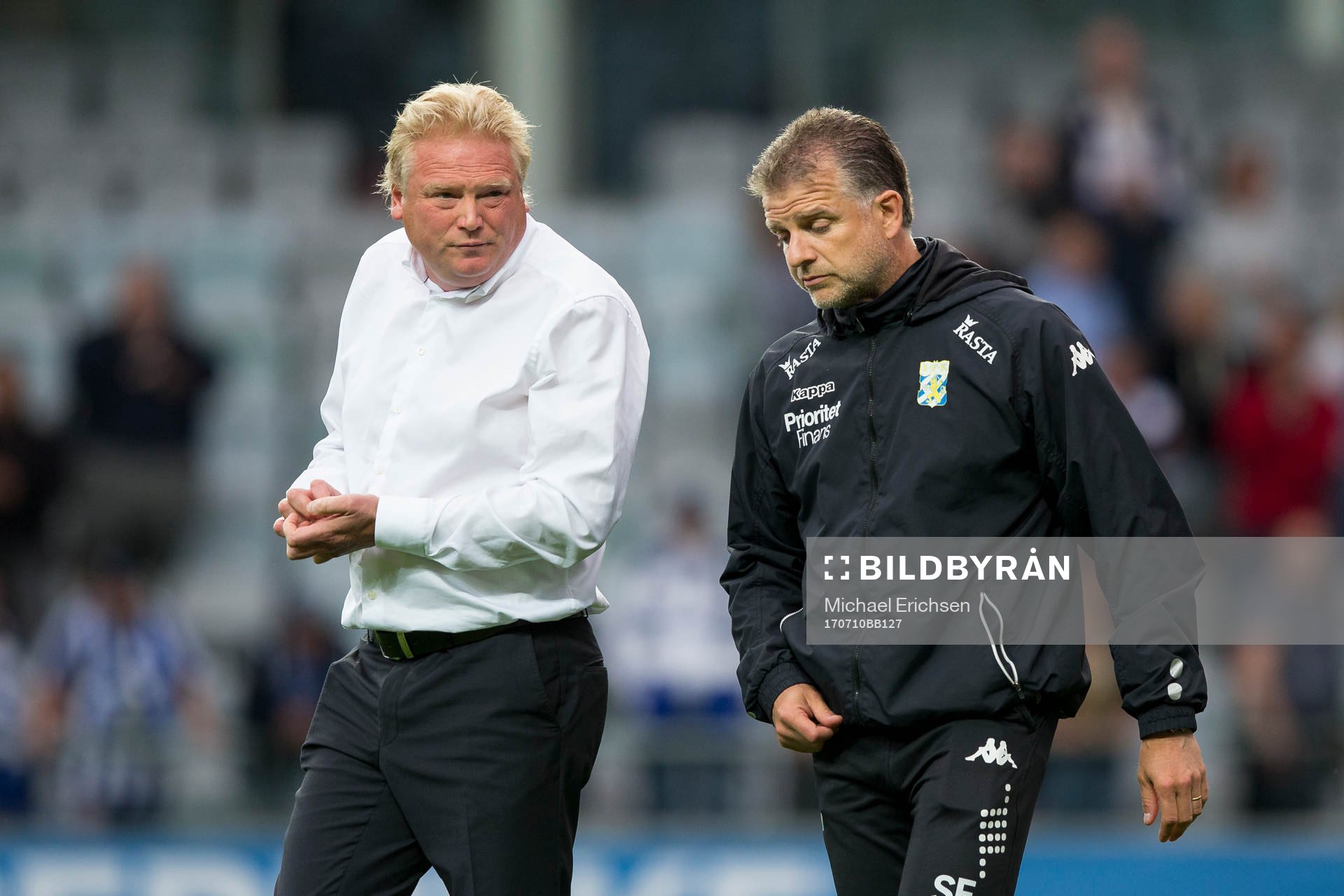 IFK Göteborgs tränare Jörgen Lennartsson och
