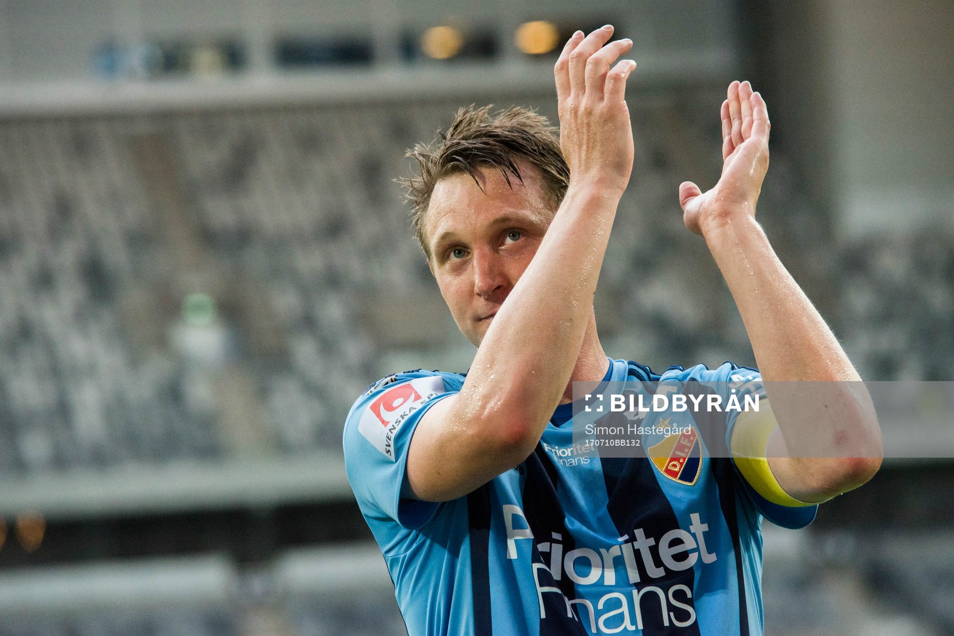 Djurgårdens Kim Källström jublar
