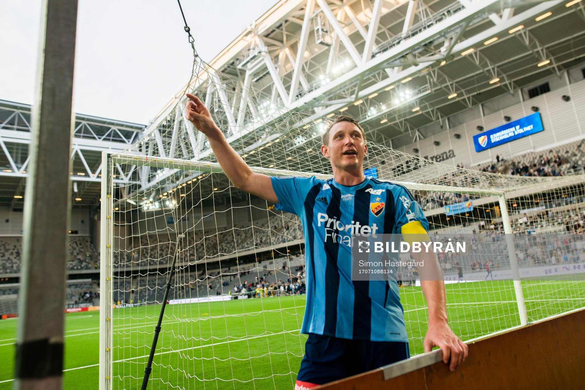 Djurgårdens Kim Källström jublar
