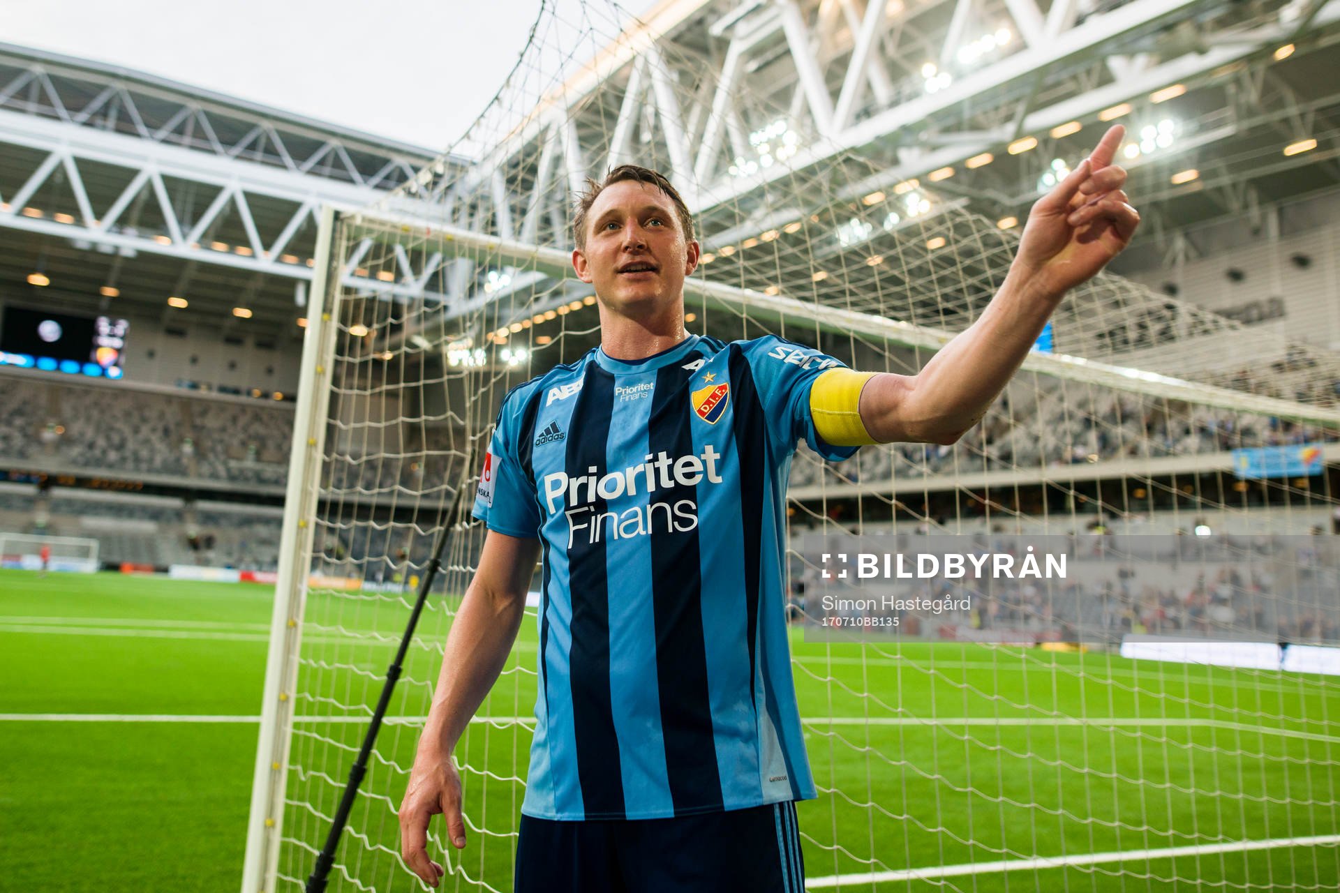 Djurgårdens Kim Källström jublar
