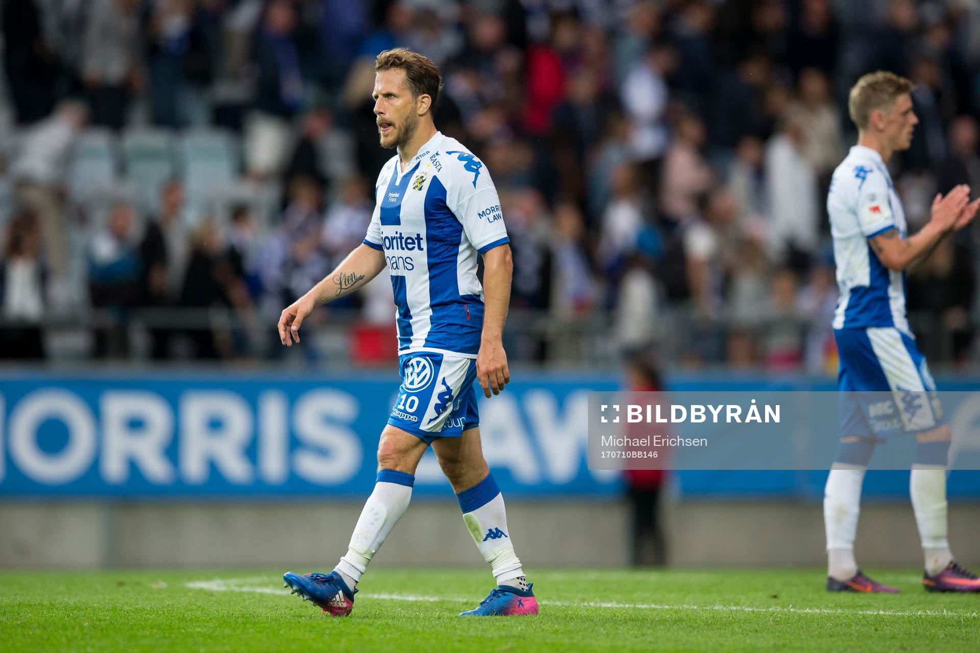 IFK Göteborgs Tobias Hysen deppar