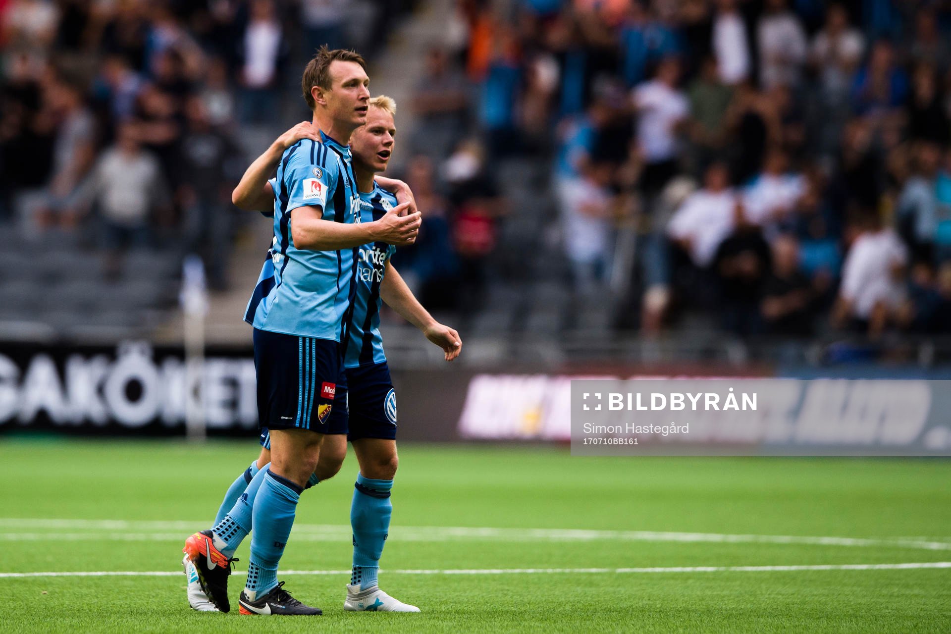 Djurgårdens Kim Källström jublar