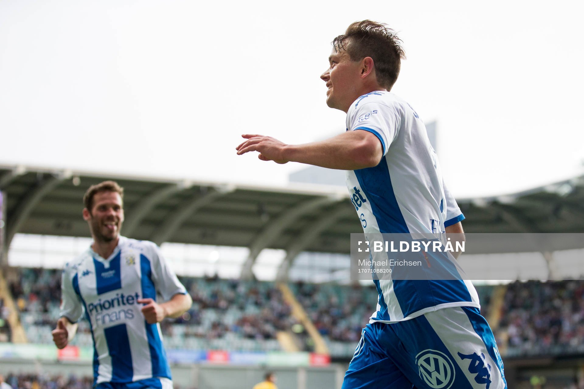 IFK Göteborgs Mads Albaek jublar