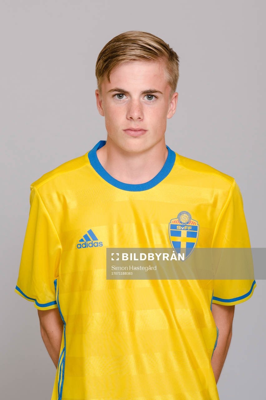 Johan Arvidsson i P17/00-landslaget