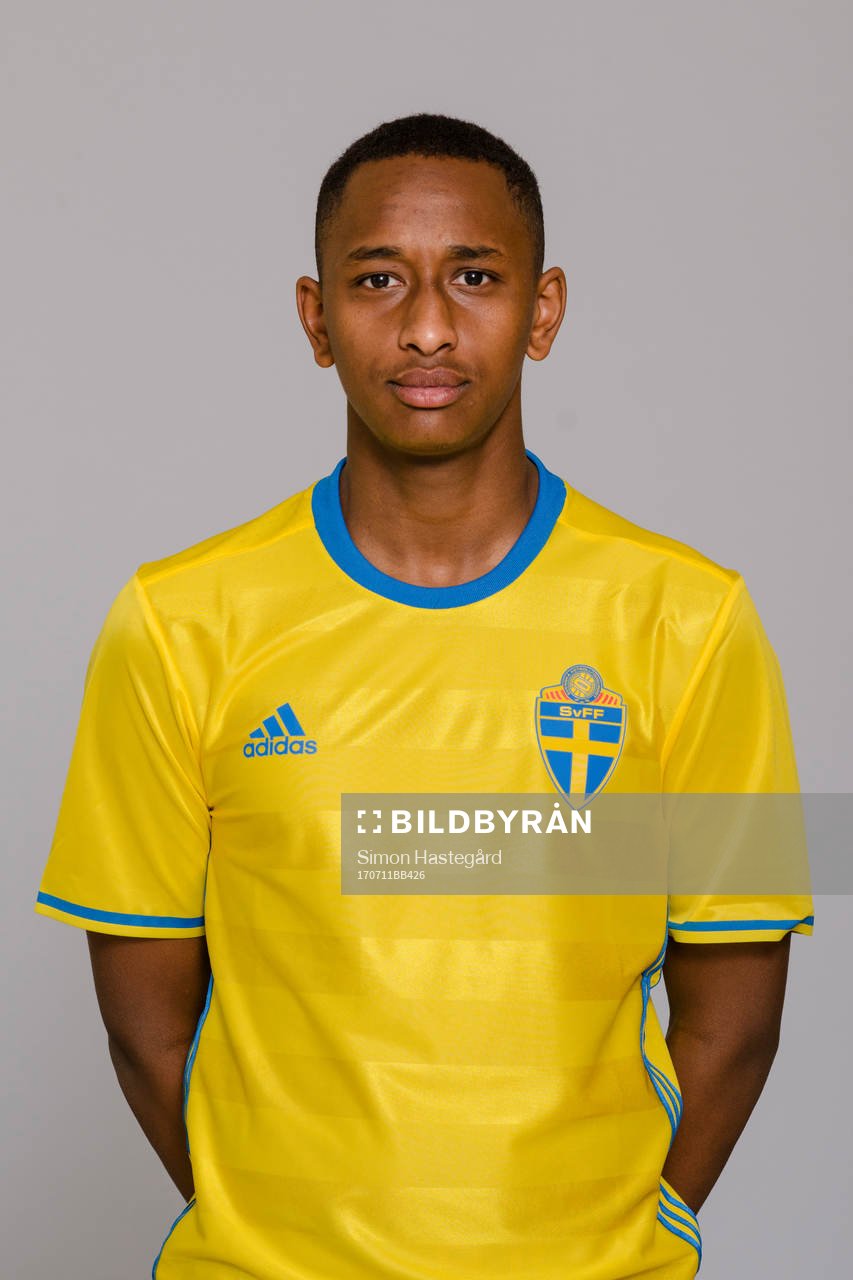 Omar Dampha i P17/00-landslaget