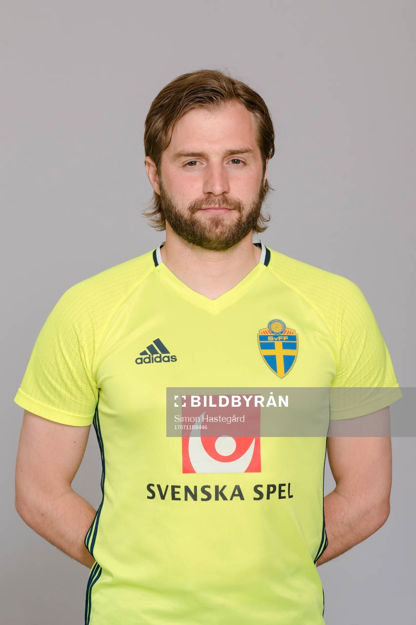 Dan Hagman, Målvaktstränare i P17/00-landslaget poserar för porträtt den 11 juli 2017 i Stockholm.