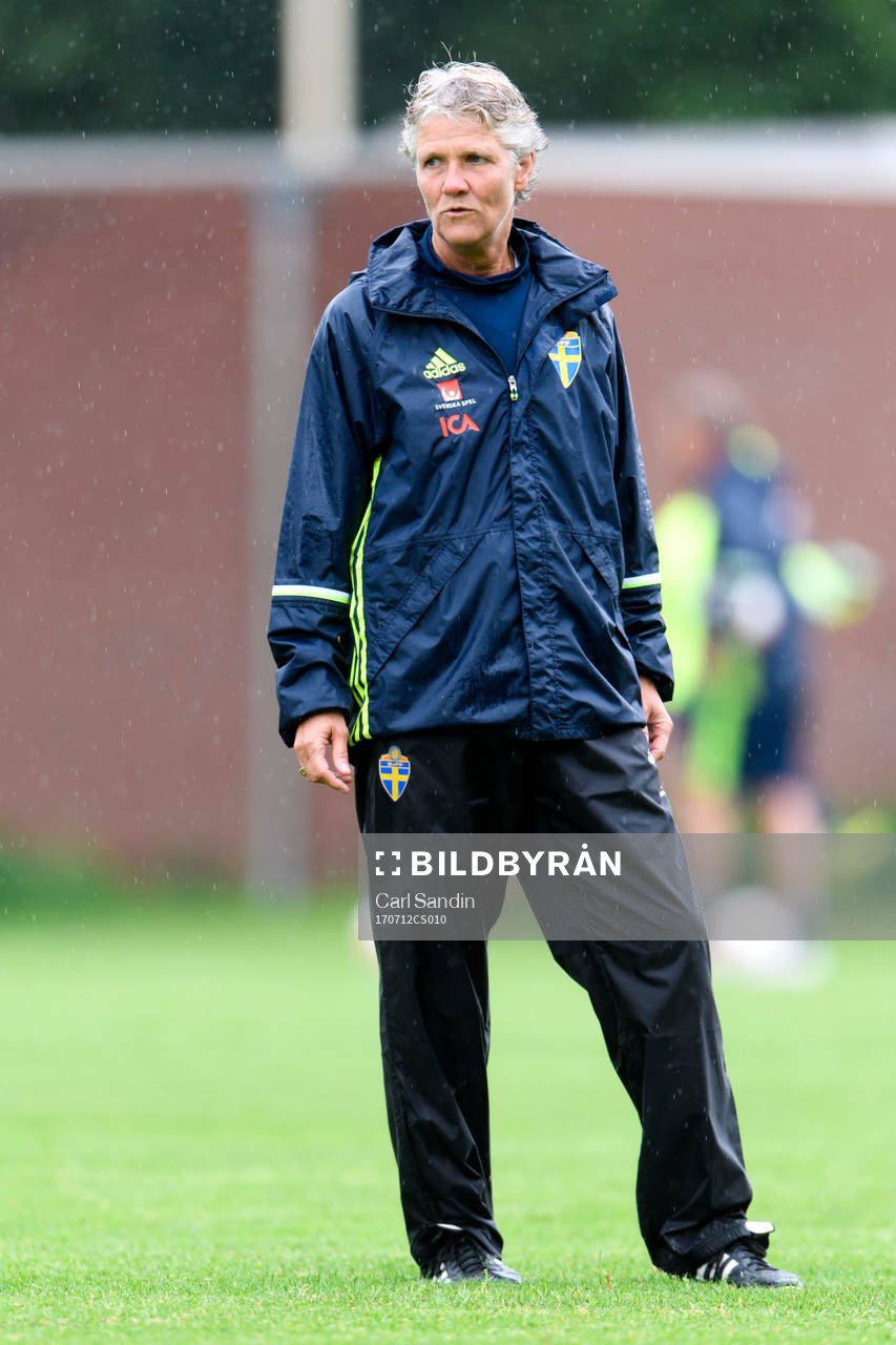 Förbundskapten Pia Sundhage
