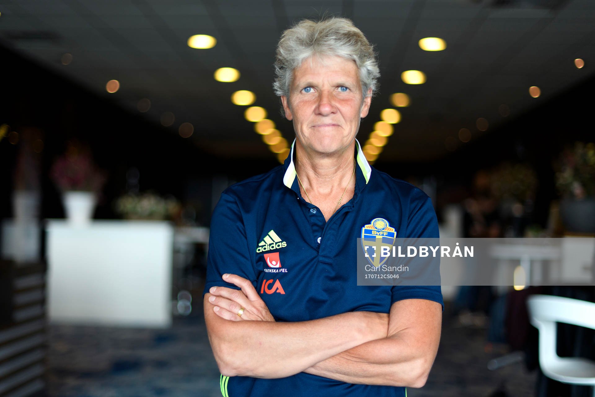 Förbundskapten Pia Sundhage