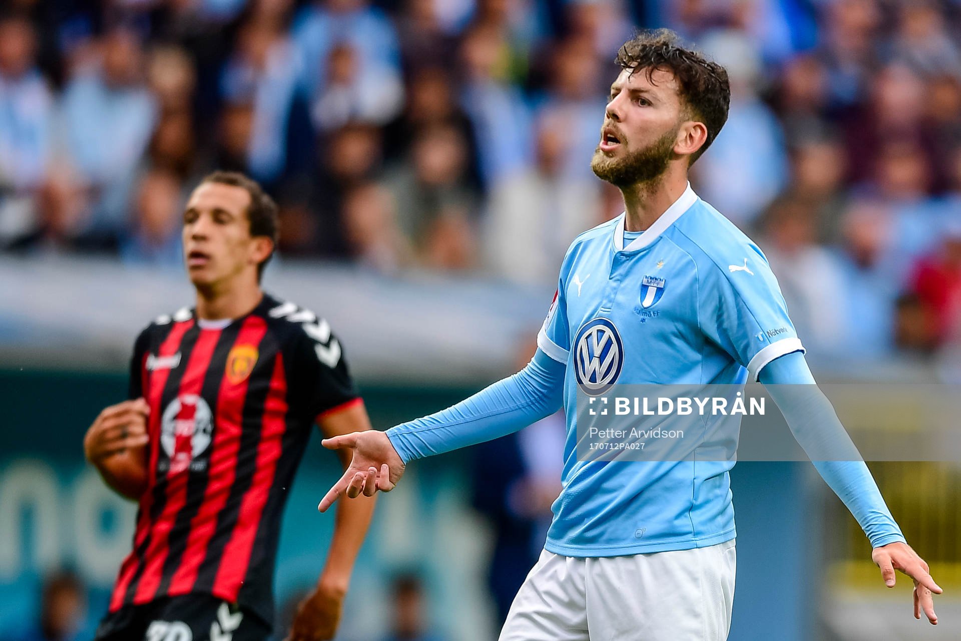 Malmö FFs Erdal Rakip deppar