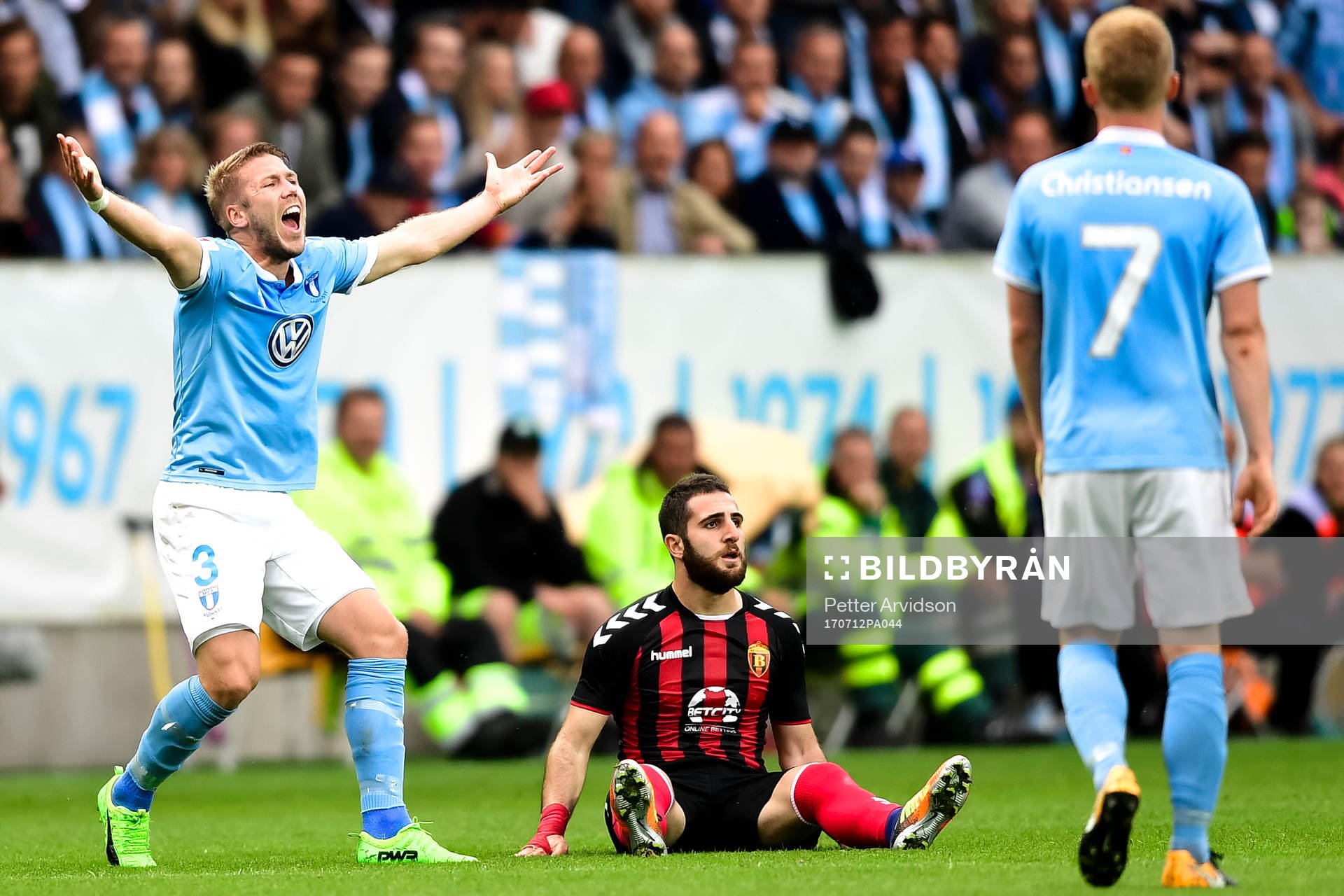 VMalmö FFs Anton Tinnerholm reagerar på domslut