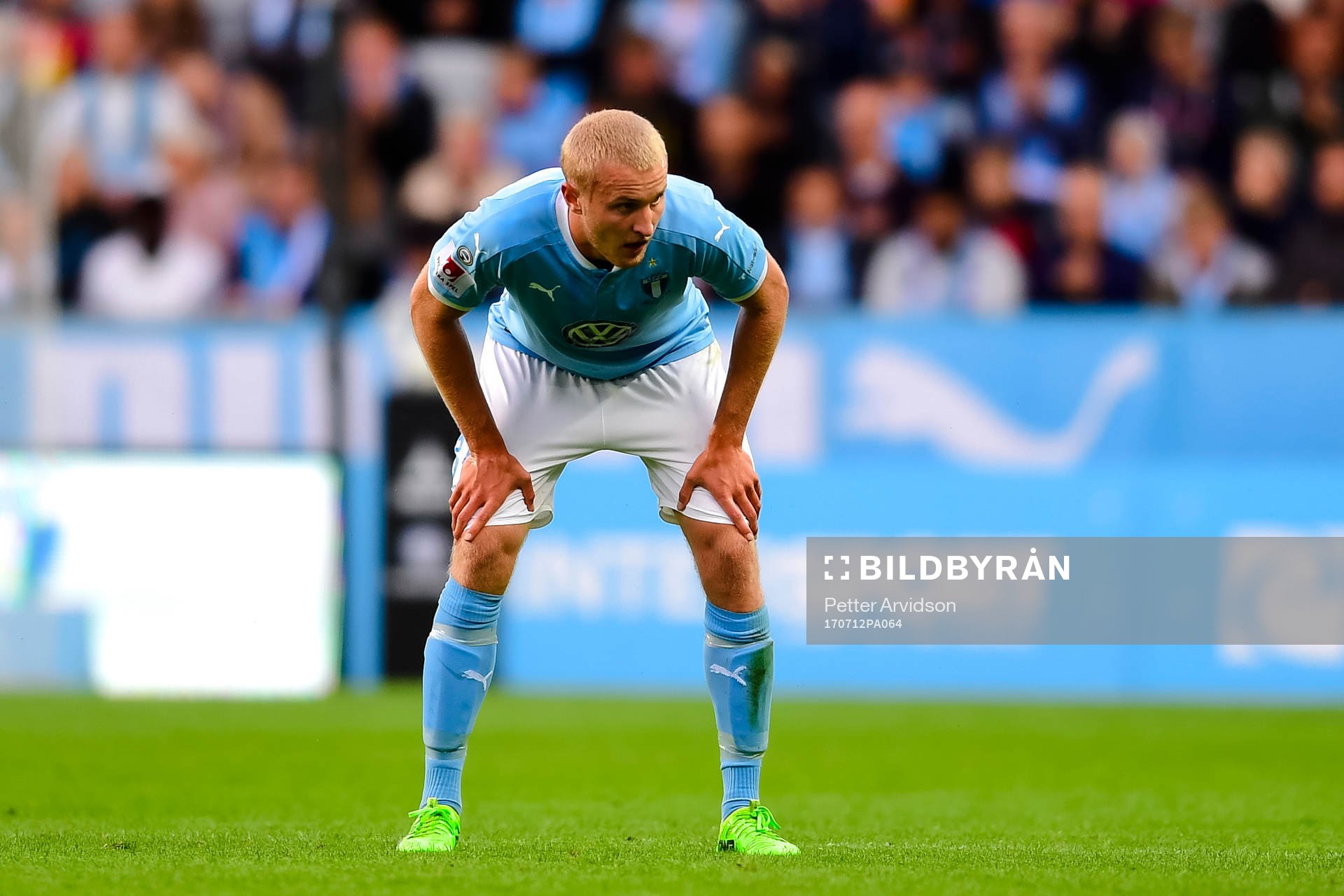 Malmö FFs Franz Brorsson  deppar