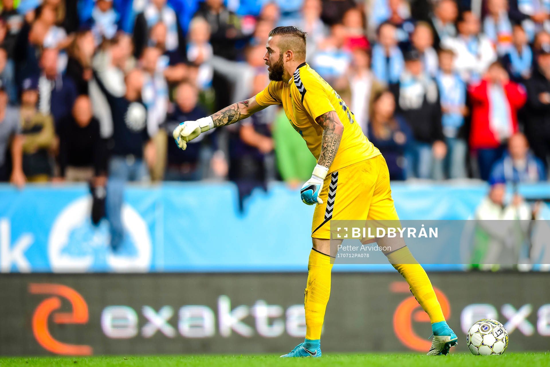 Vardars målvakt Filip Gachevski