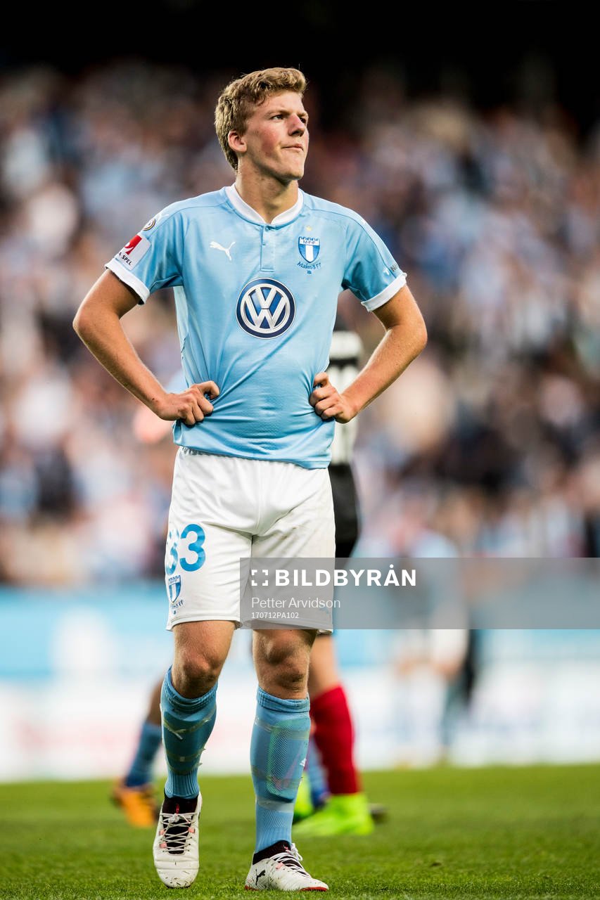 Malmö FFs Teddy Bergqvist deppar