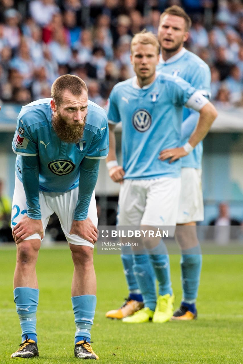 Malmö FFs Jo Inge Berget deppar