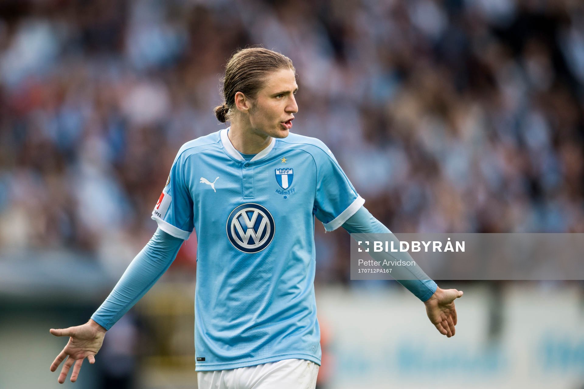 Malmö FFs Pawel Cibicki deppar