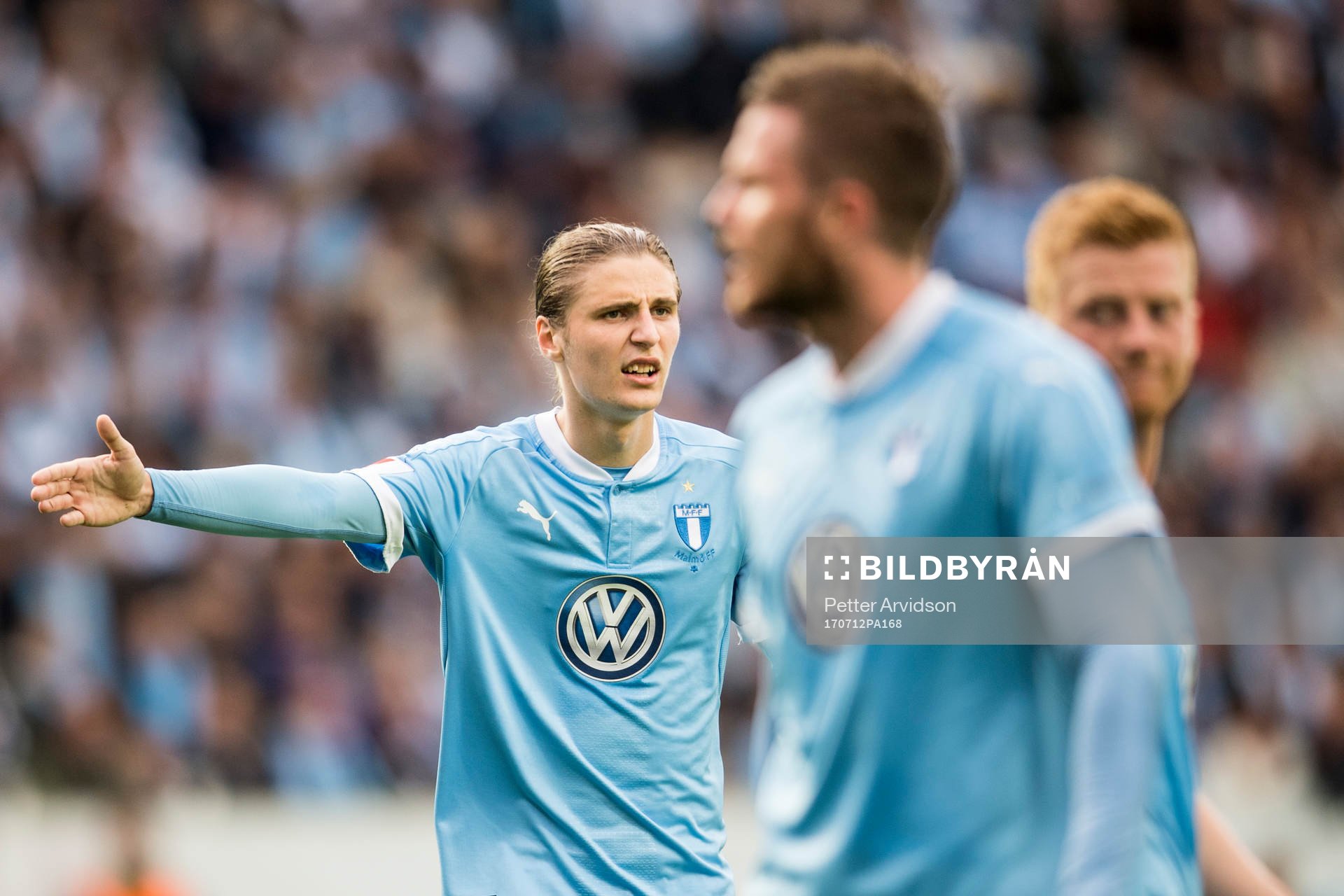 Malmö FFs Pawel Cibicki deppar