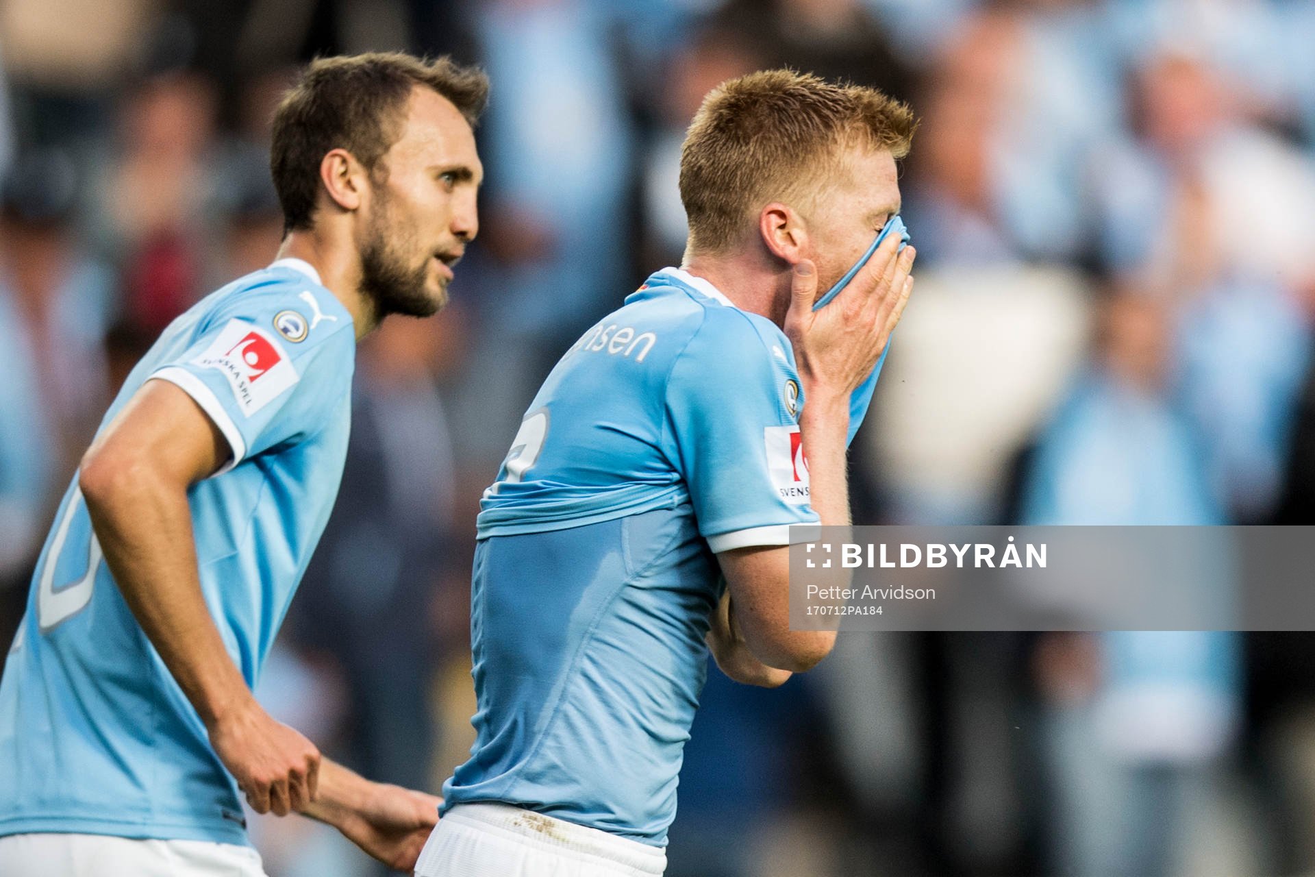 Malmö FFs Anders Christiansen deppar