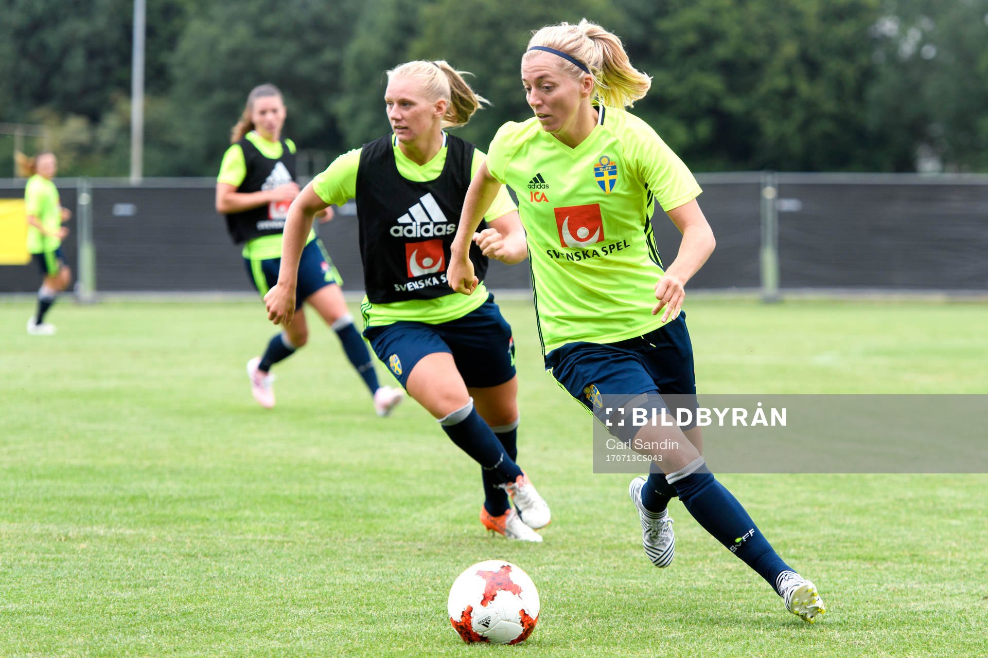 Stina Blackstenius och Linda Sembrant