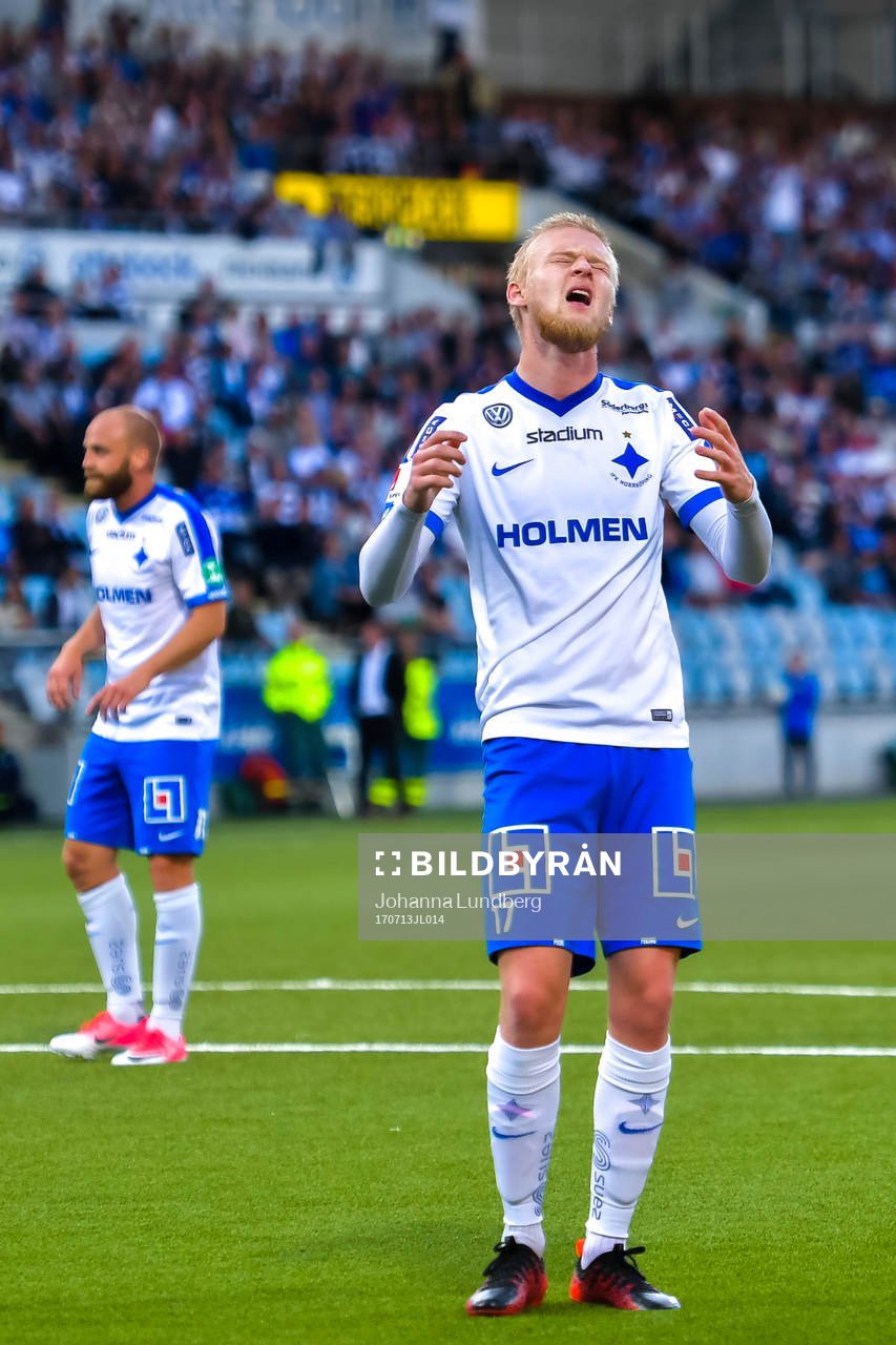 Norrköpings Karl Holmberg deppar