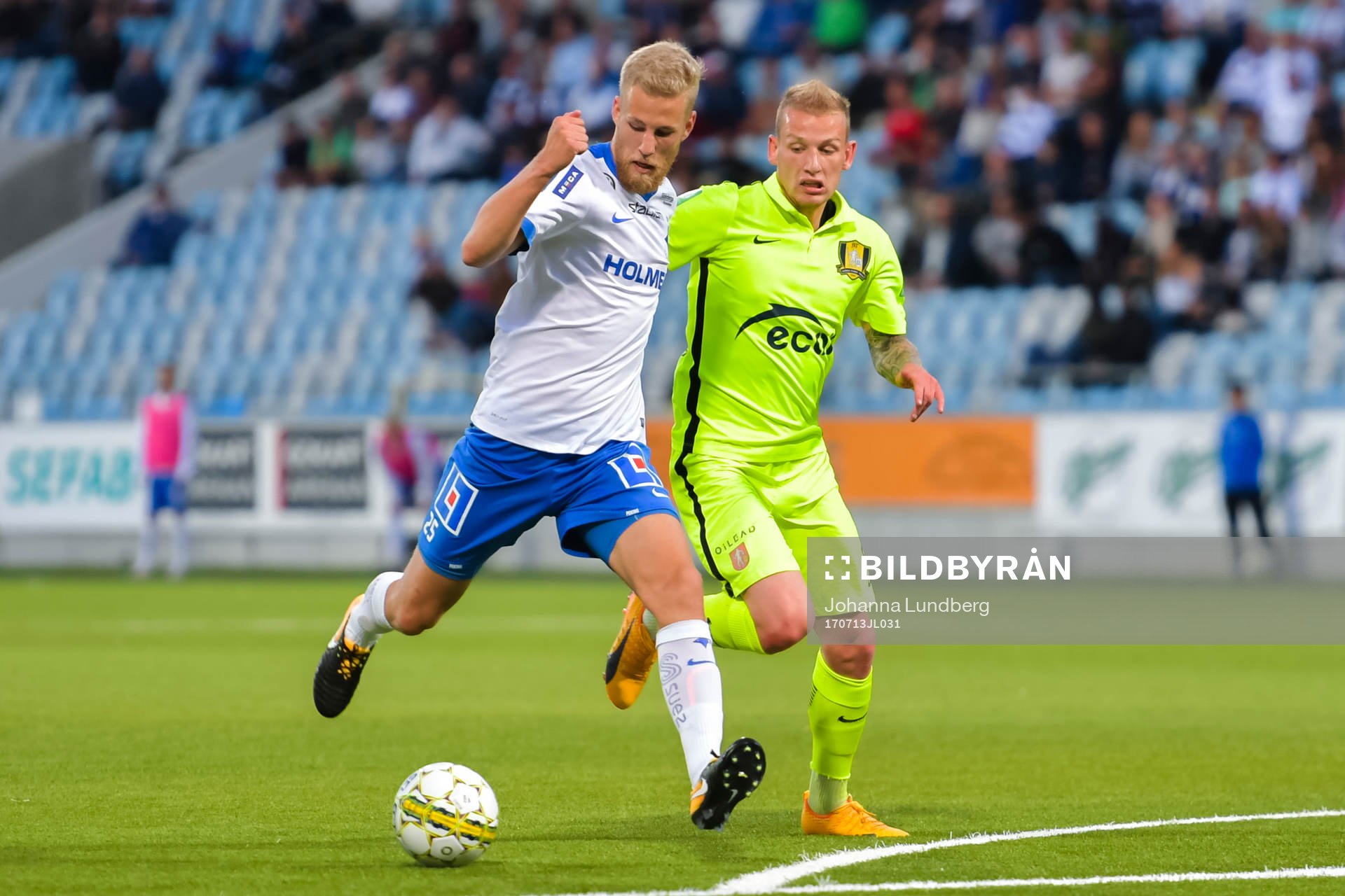 Norrköpings Filip Dagerstål och Trakais Modestas
