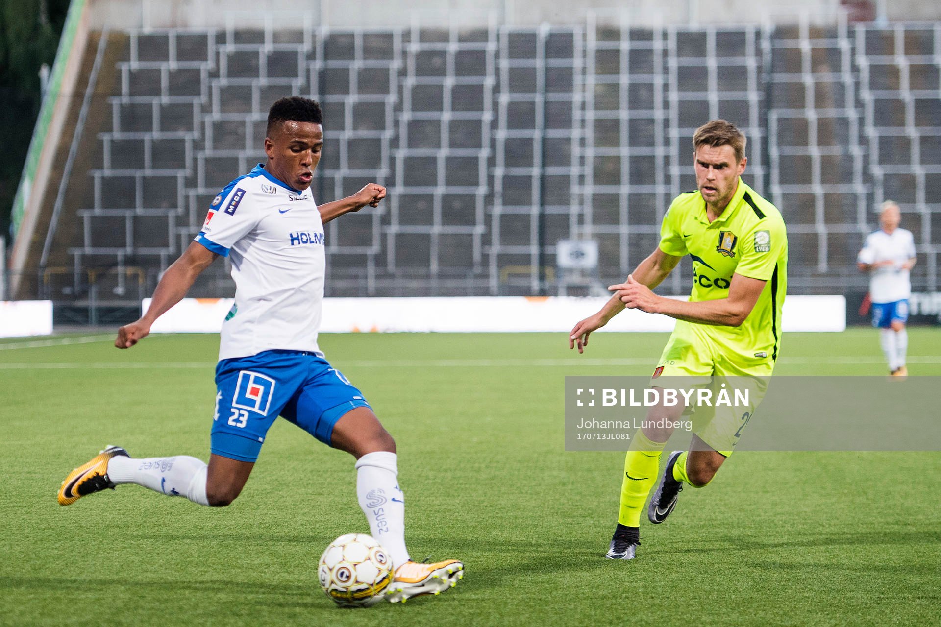 Norrköpings Niclas Eliasson och Trakais Vaidas Silenas