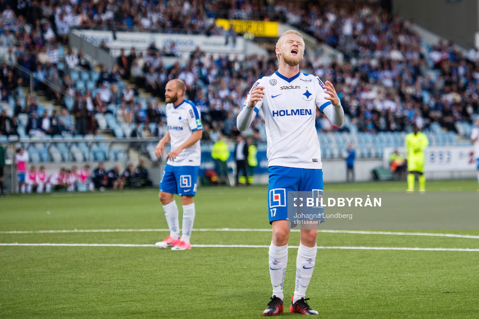 Norrköpings Karl Holmberg deppar