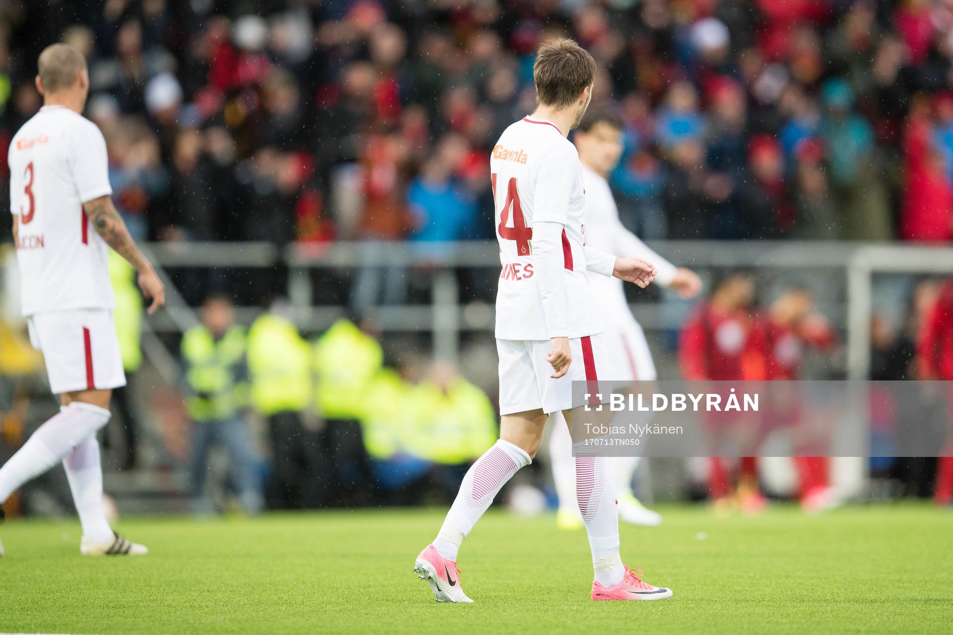 Galatasarays Martin Linnes deppar