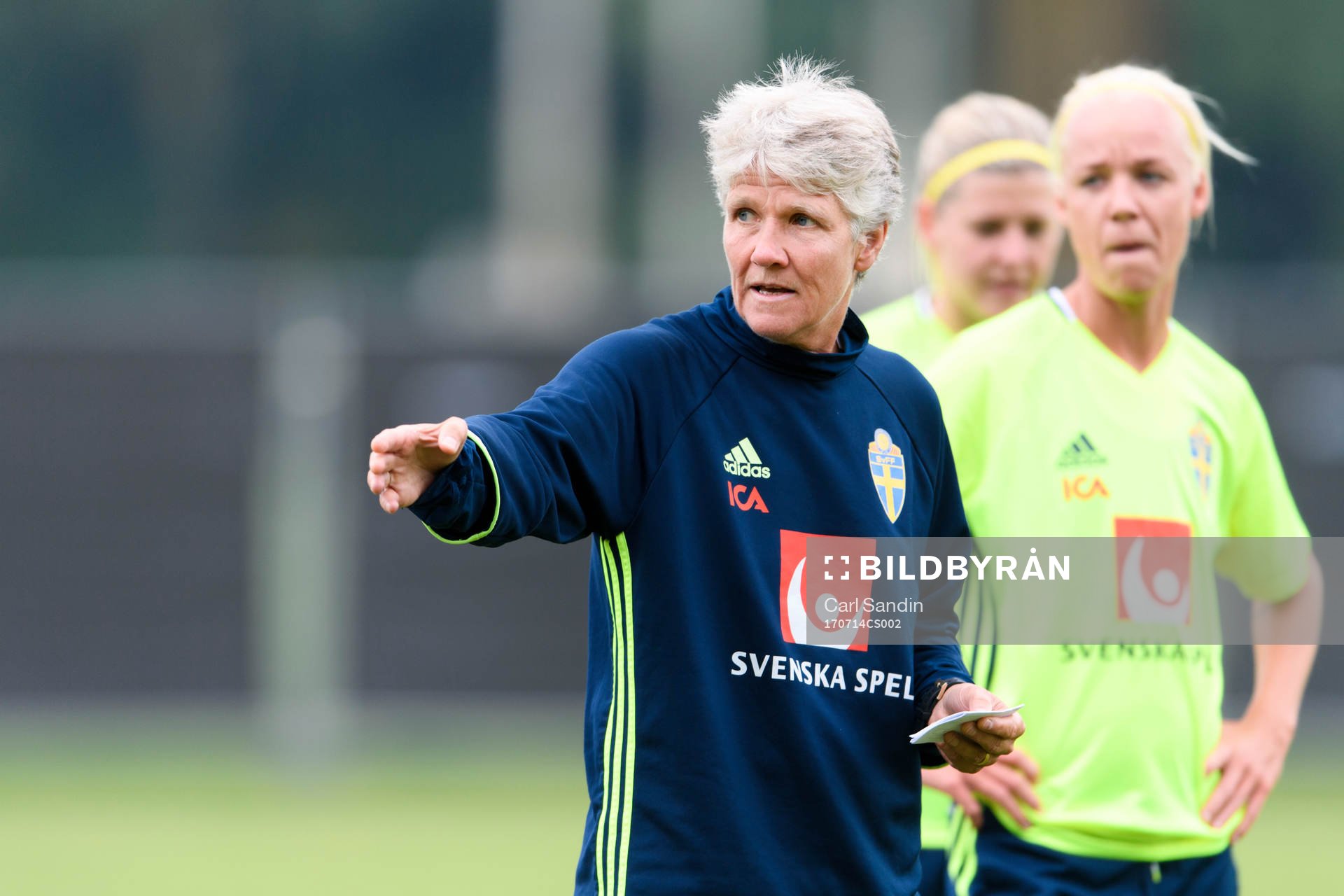 Förbundskapten Pia Sundhage