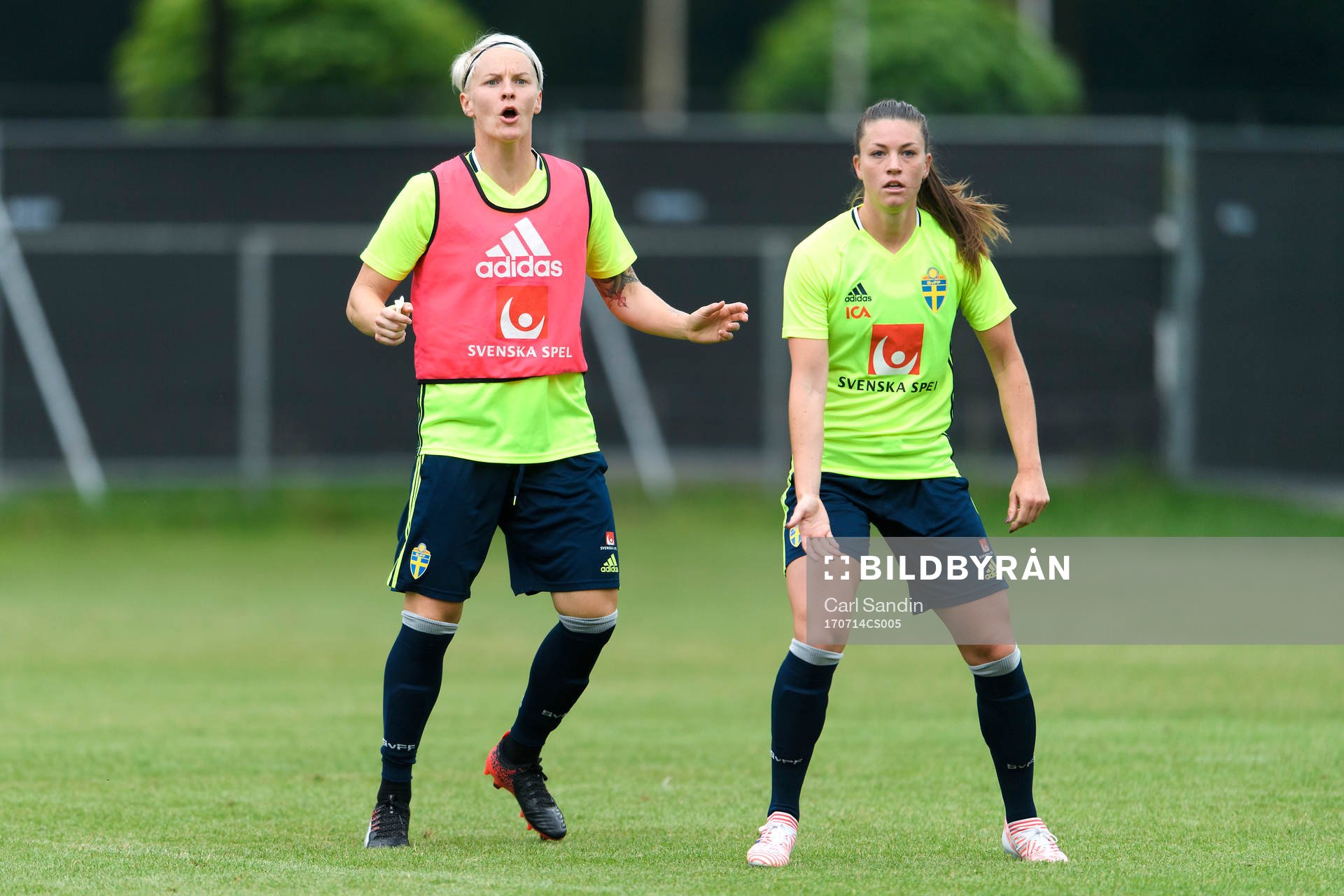 Nilla Fischer och Pauline Hammarlund