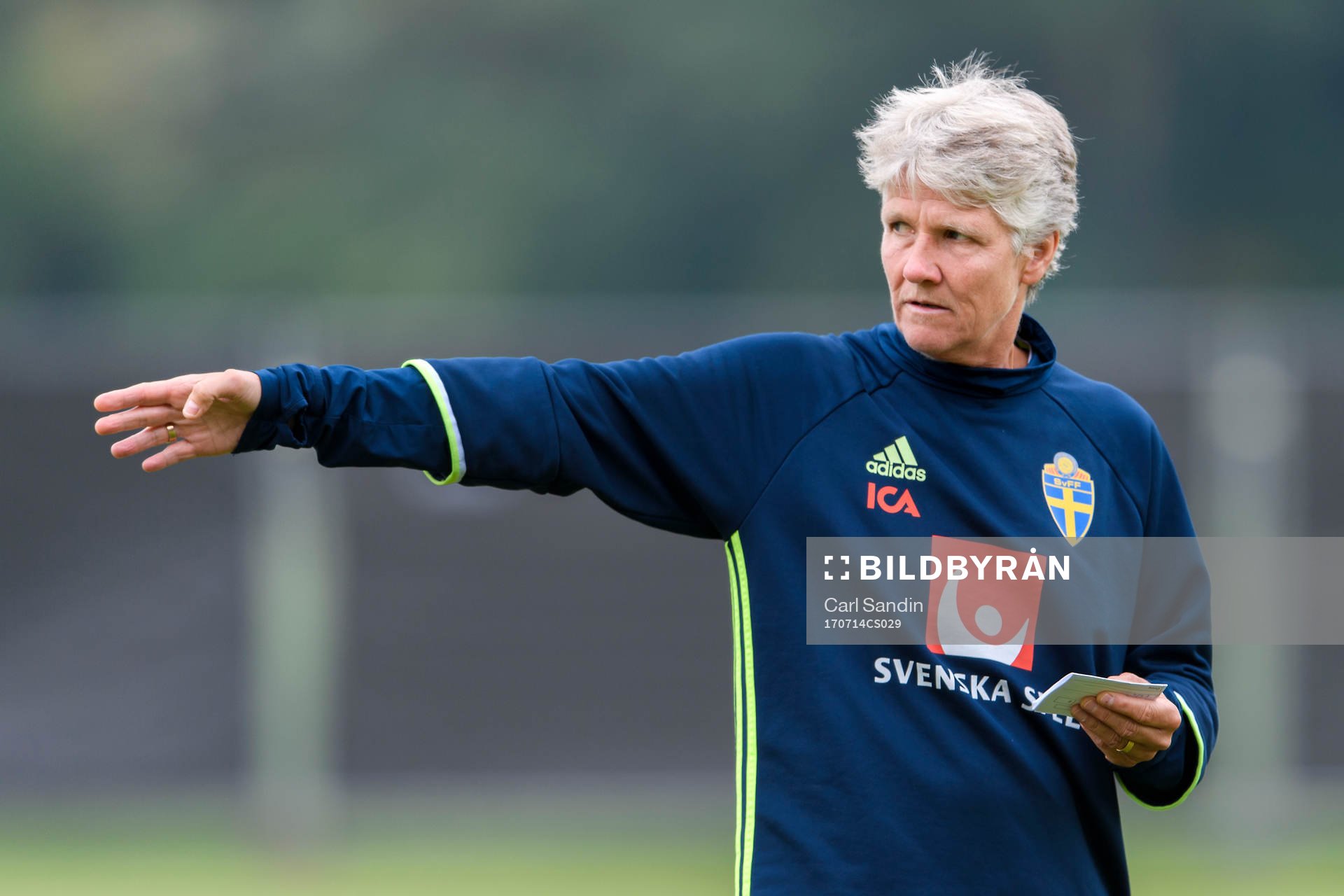 Förbundskapten Pia Sundhage