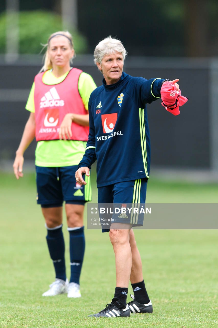 Förbundskapten Pia Sundhage